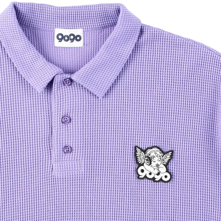 9090 Thermal Polo Tee