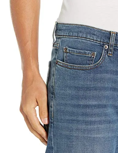 Amazon Essentials Men's Straight-Fit Stretch Bootcut Jean, Medium Vintage, 36W x 32L