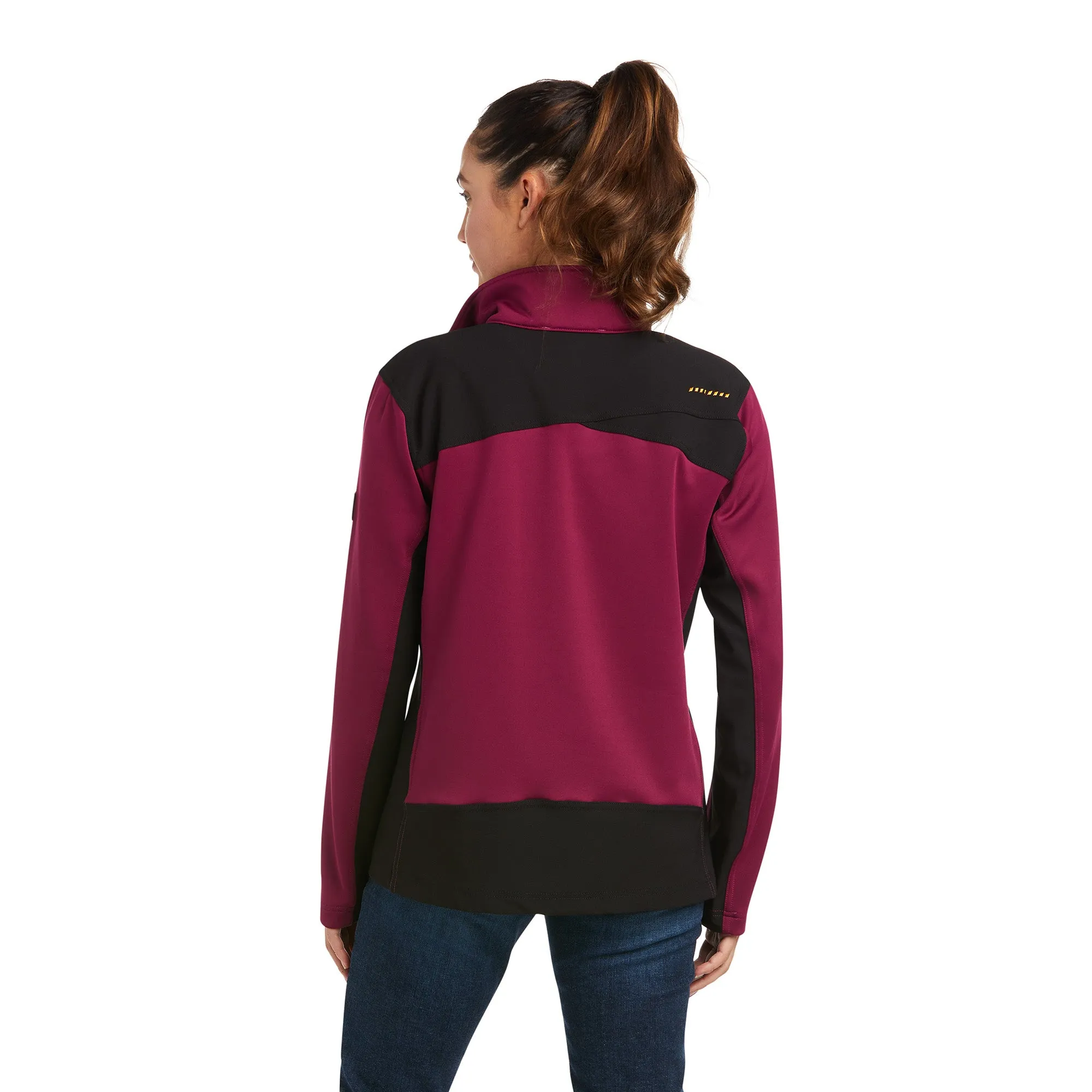 Ariat® Ladies Rebar Dri-Tek DuraStretch™ Purple Fleece Jacket 10037601