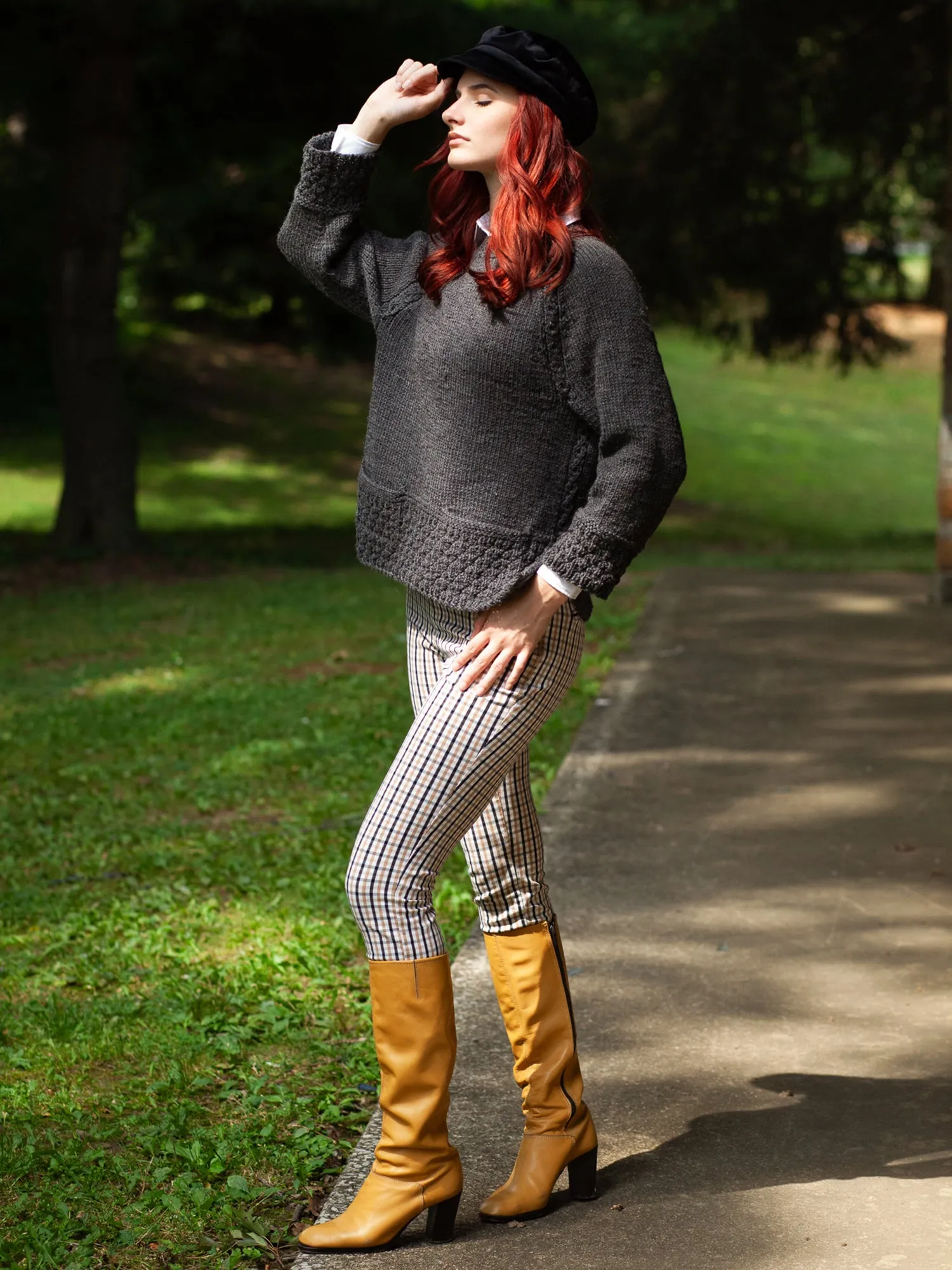 Box Top Smock <br/><small>knitting pattern</small>