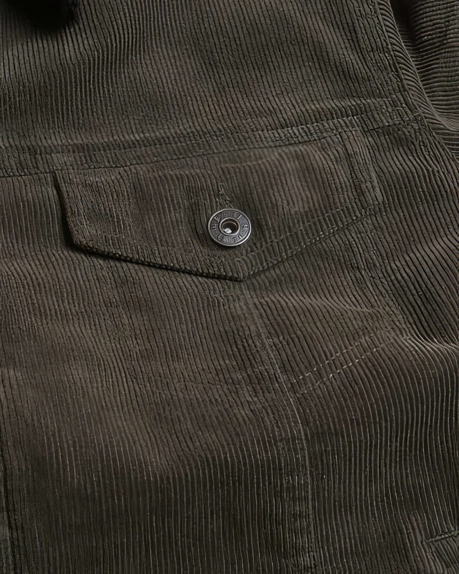 Casual Corduroy Lined Trucker Jacket: Classic Style with Modern Comfort
