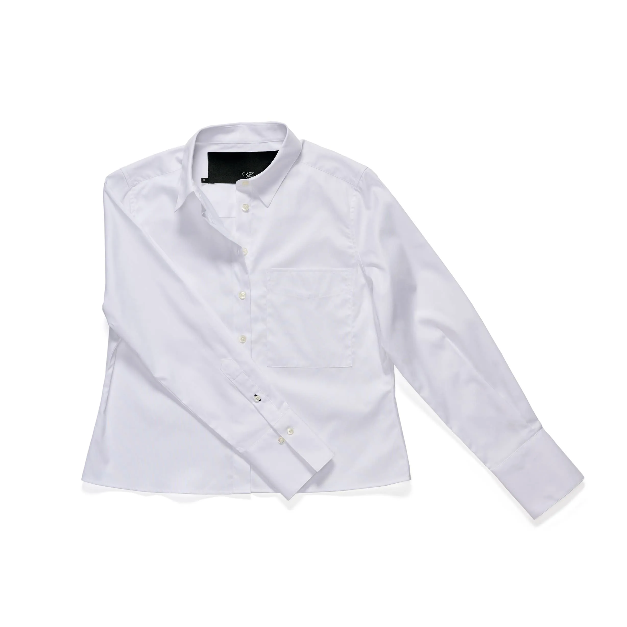 Claridge   King - The Crop in Crisp White: M