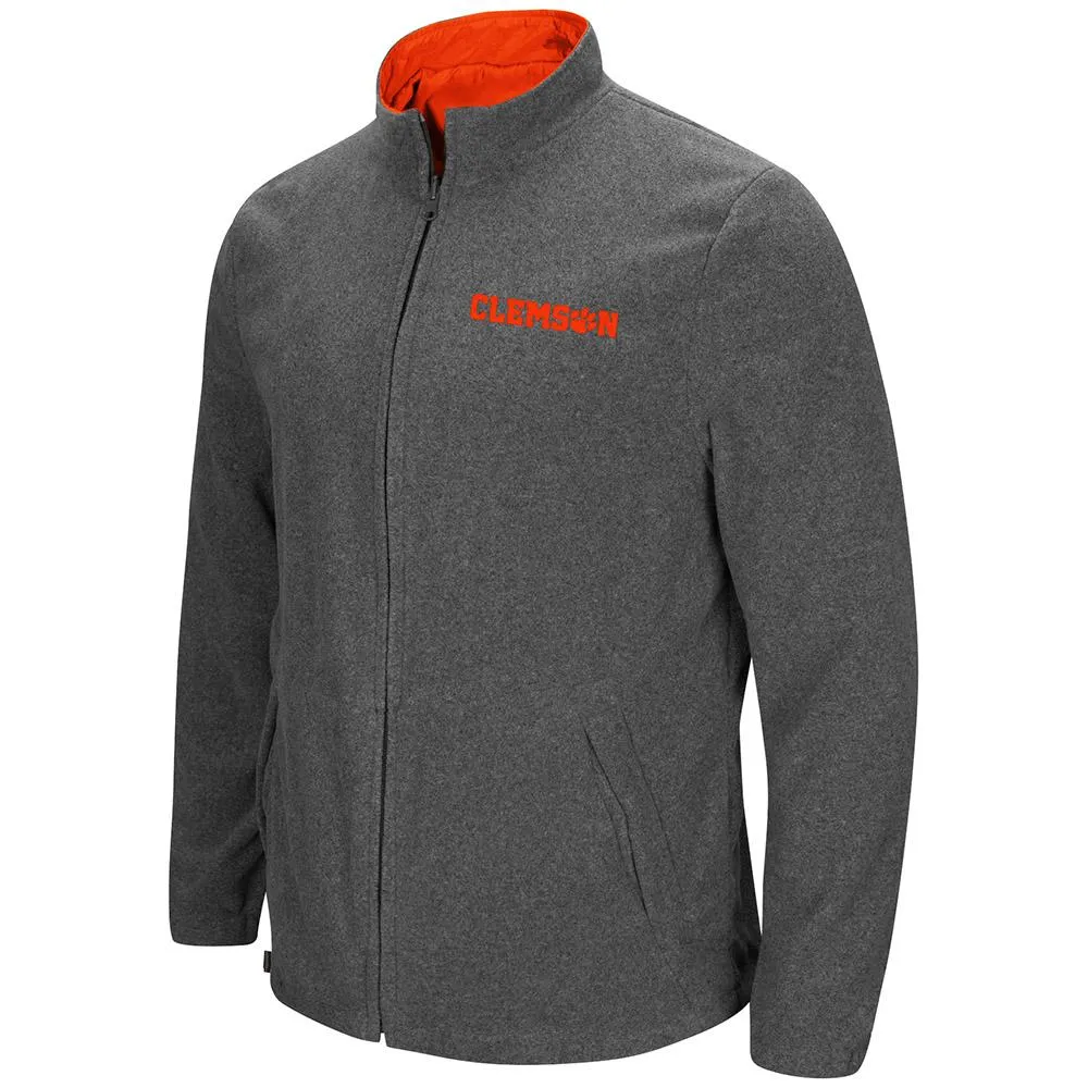 Clemson Tigers "Halfback" Reversible Polar Fleece/Rain Jacket
