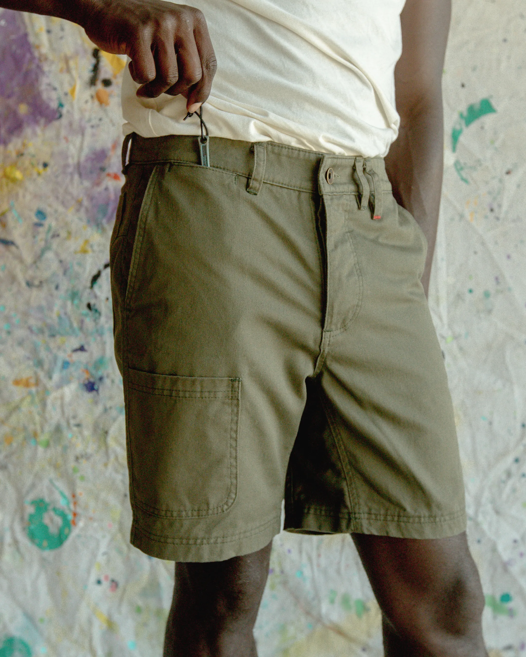 Courier Short in Chino Twill