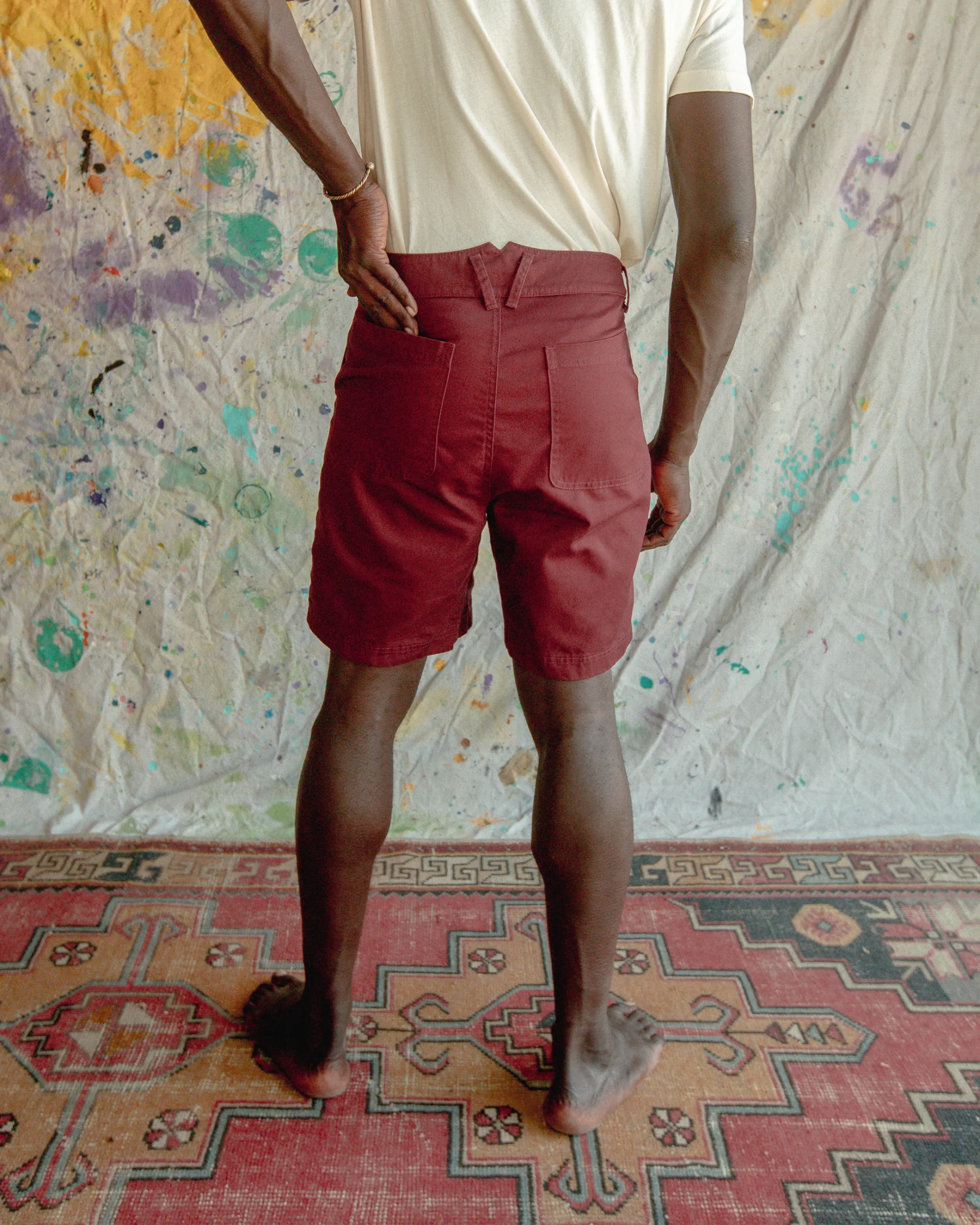 Courier Short in Chino Twill
