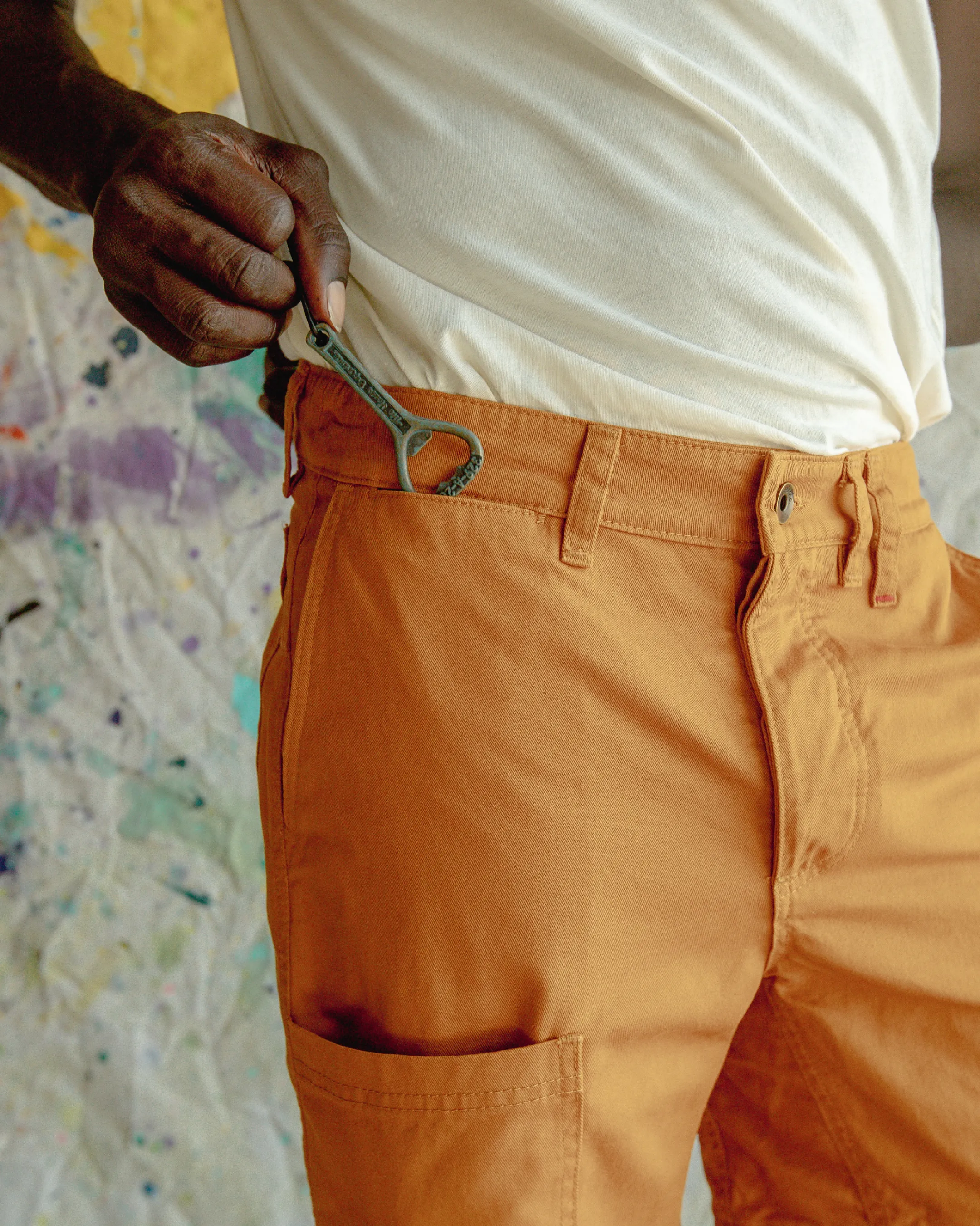 Courier Short in Chino Twill