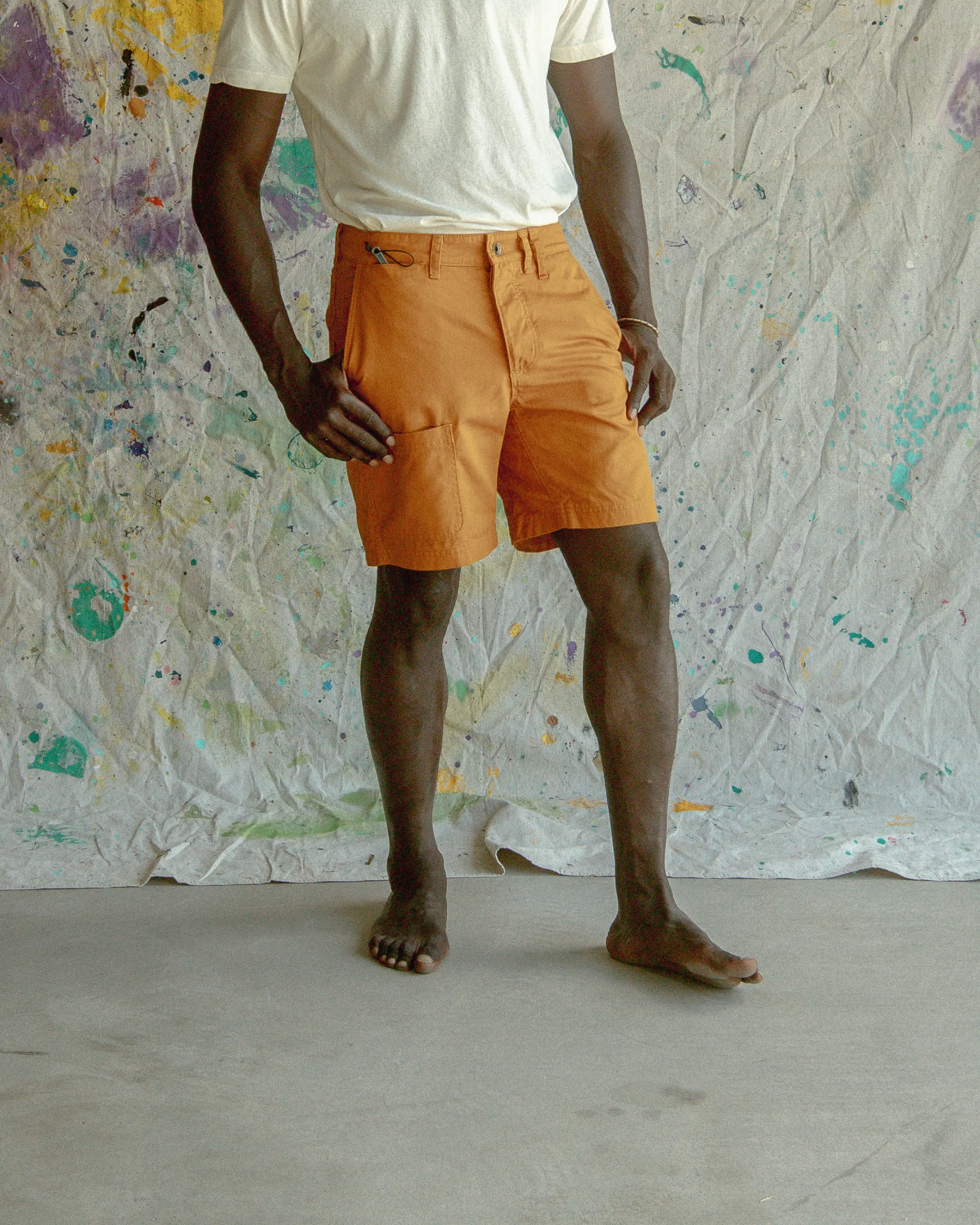 Courier Short in Chino Twill