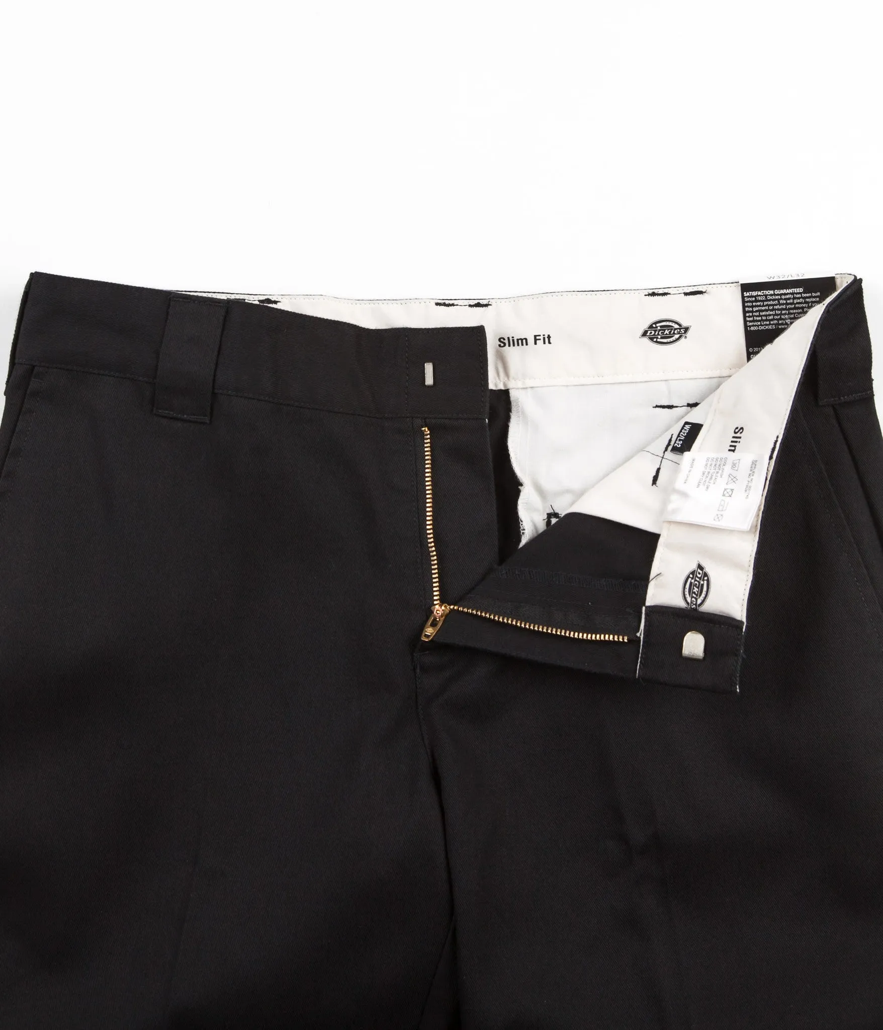 Dickies 872 Slim Work Pants - Black