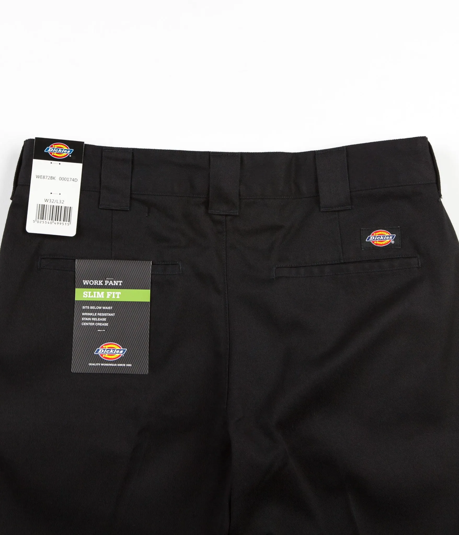 Dickies 872 Slim Work Pants - Black