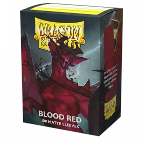 Dragon Shield: Sleeves – Matte – Blood Red