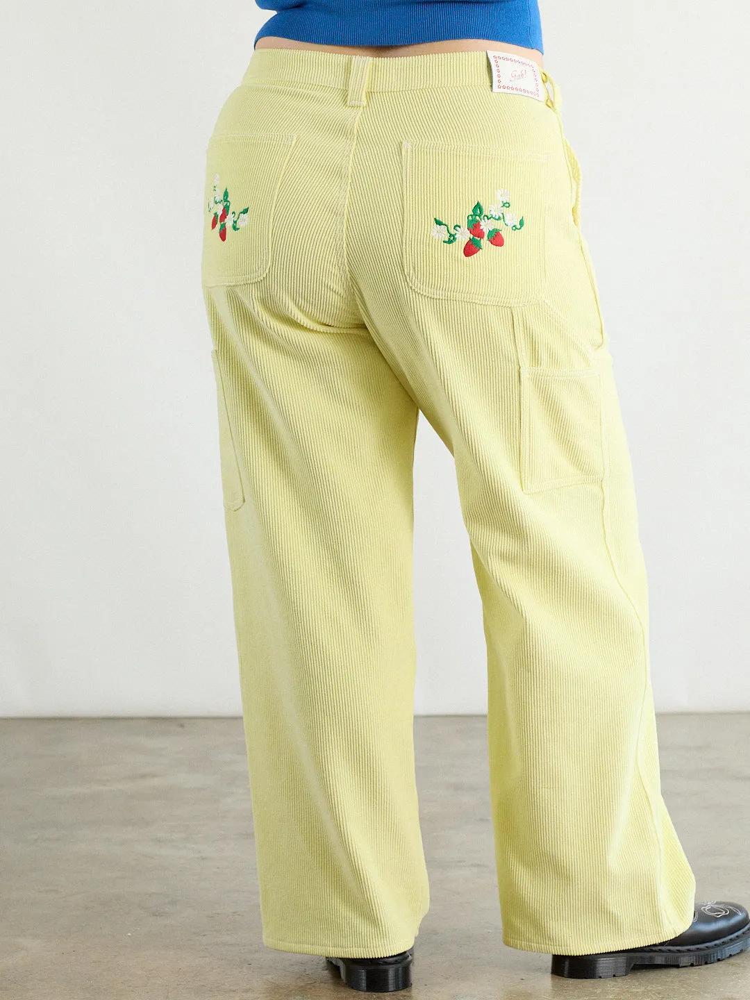Dylan Pant - Butter/Strawberries