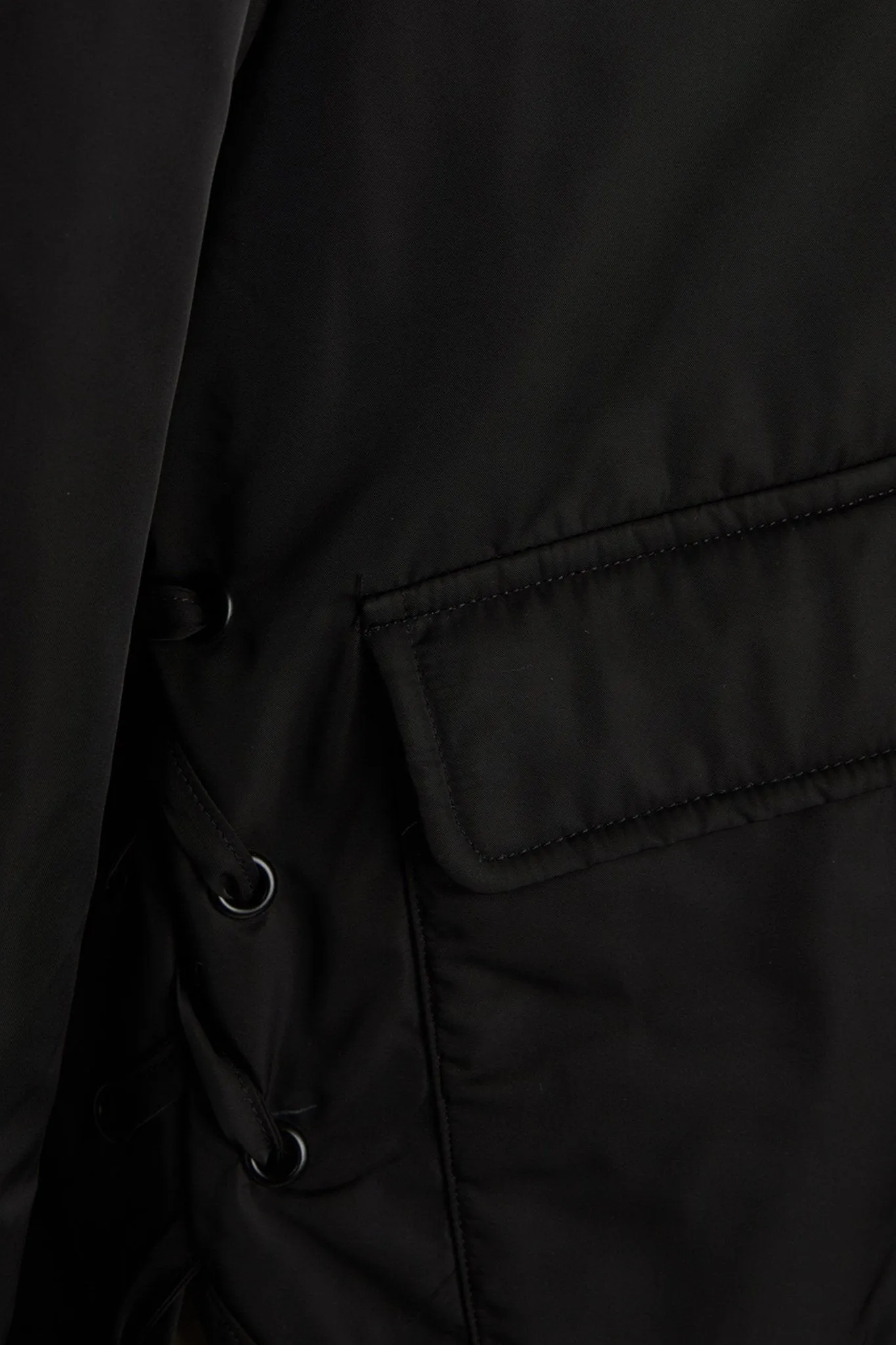 Eia Short Jacket - Sort