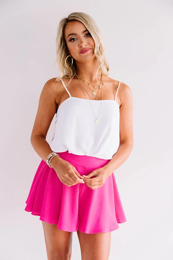Forever Charming Tank In White