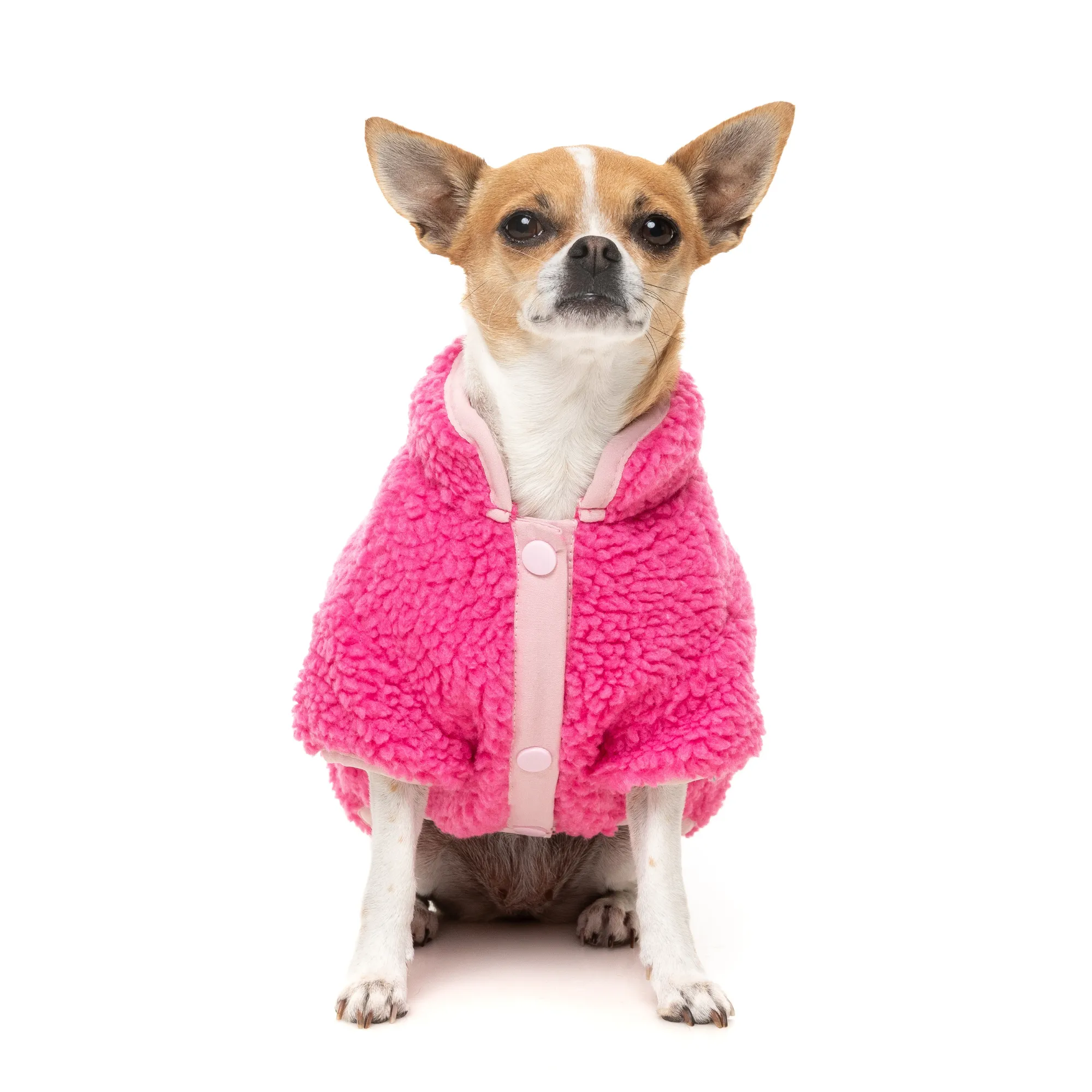 FuzzYard Basecamp Dog Jacket Pink