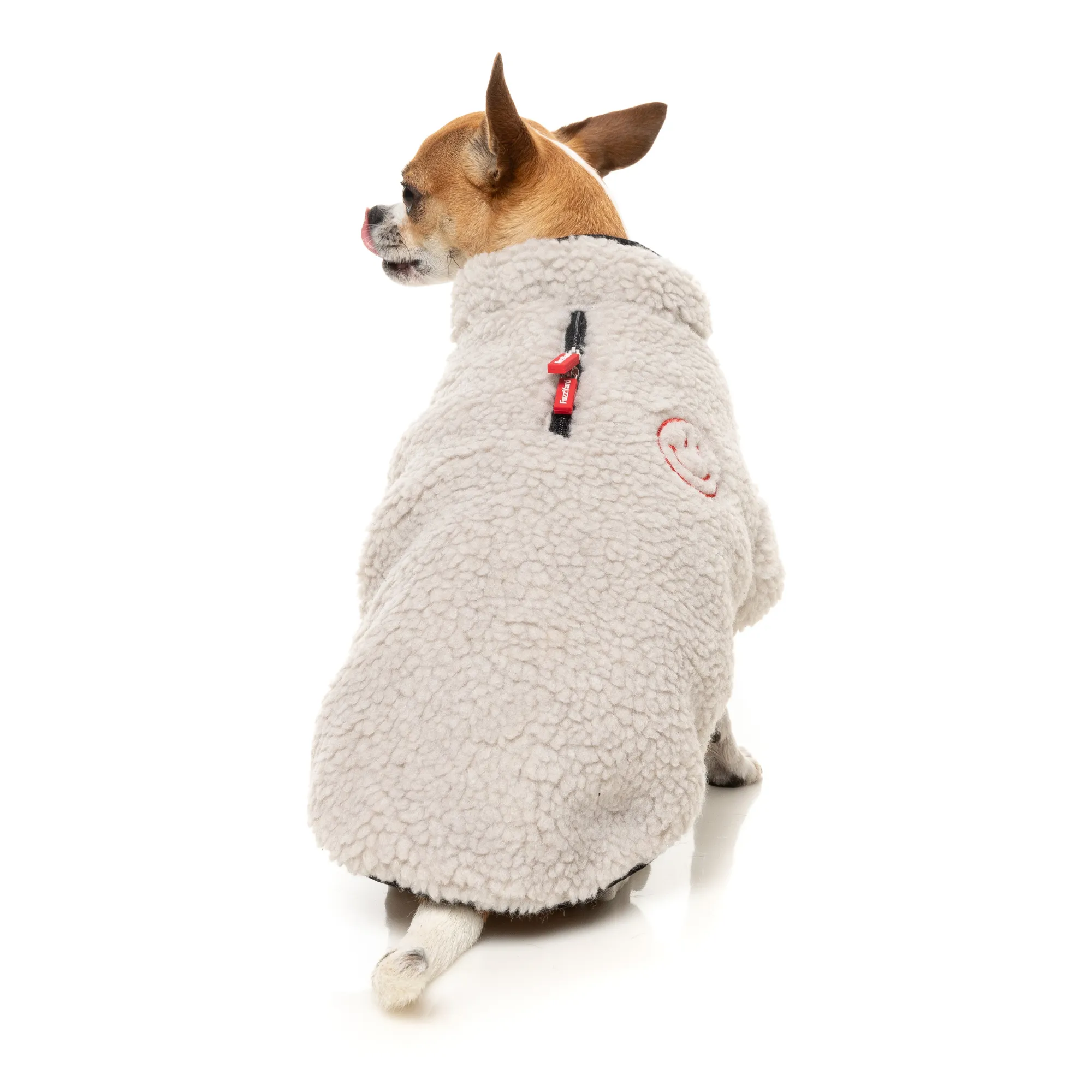 FuzzYard Basecamp Dog Jacket Stone