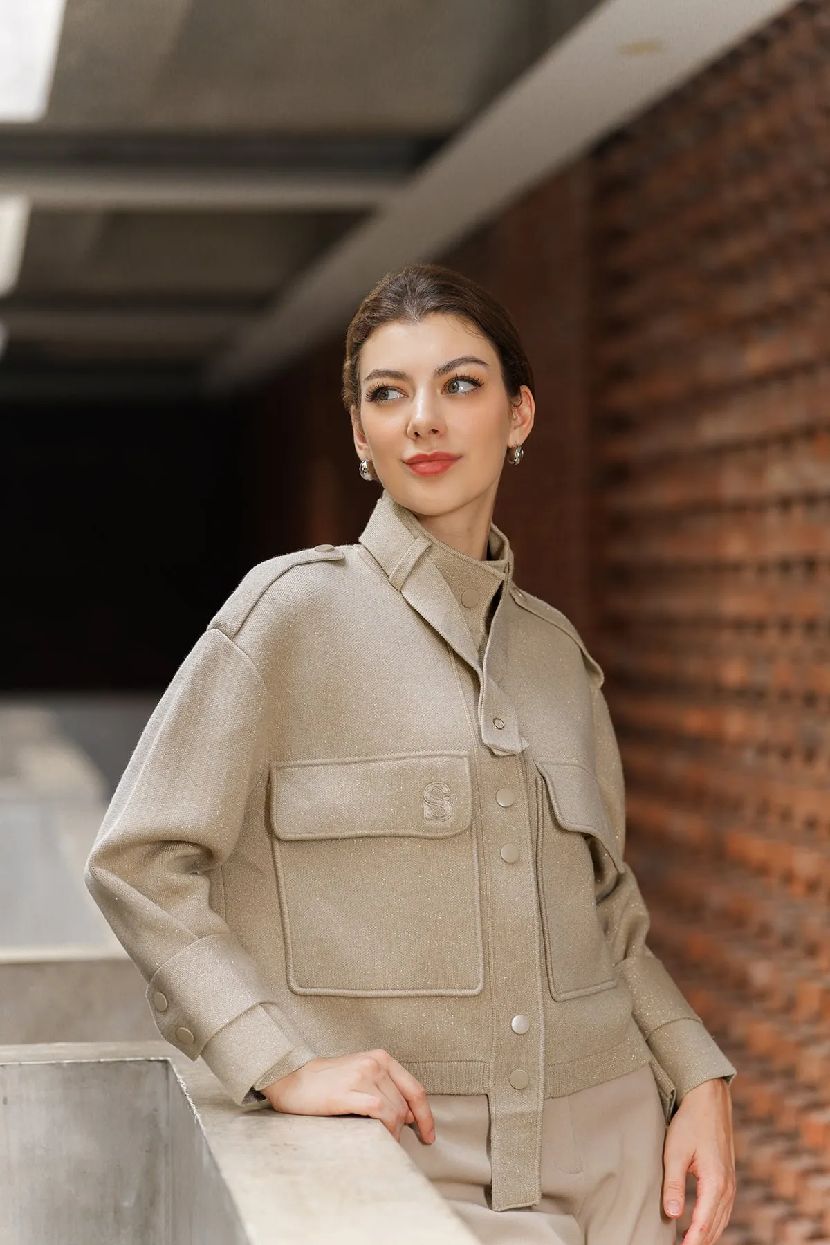 Hailey Jacket - Beige