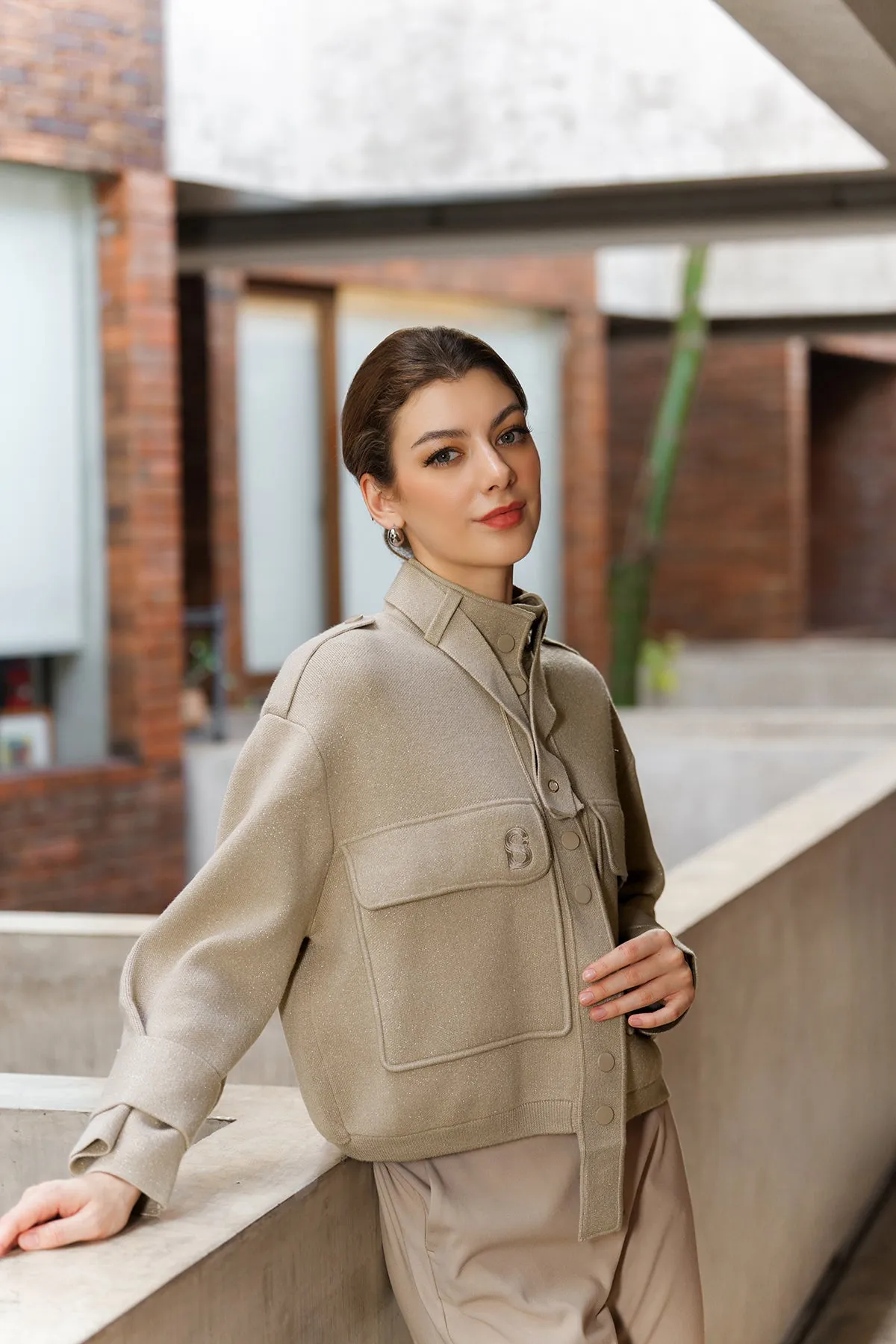 Hailey Jacket - Beige