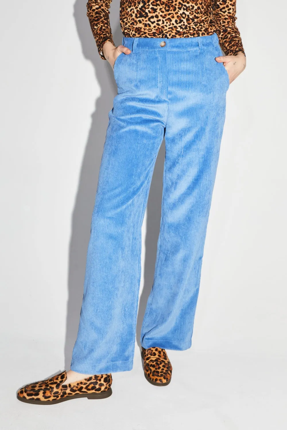 Imprevu Vintage Blue Trousers