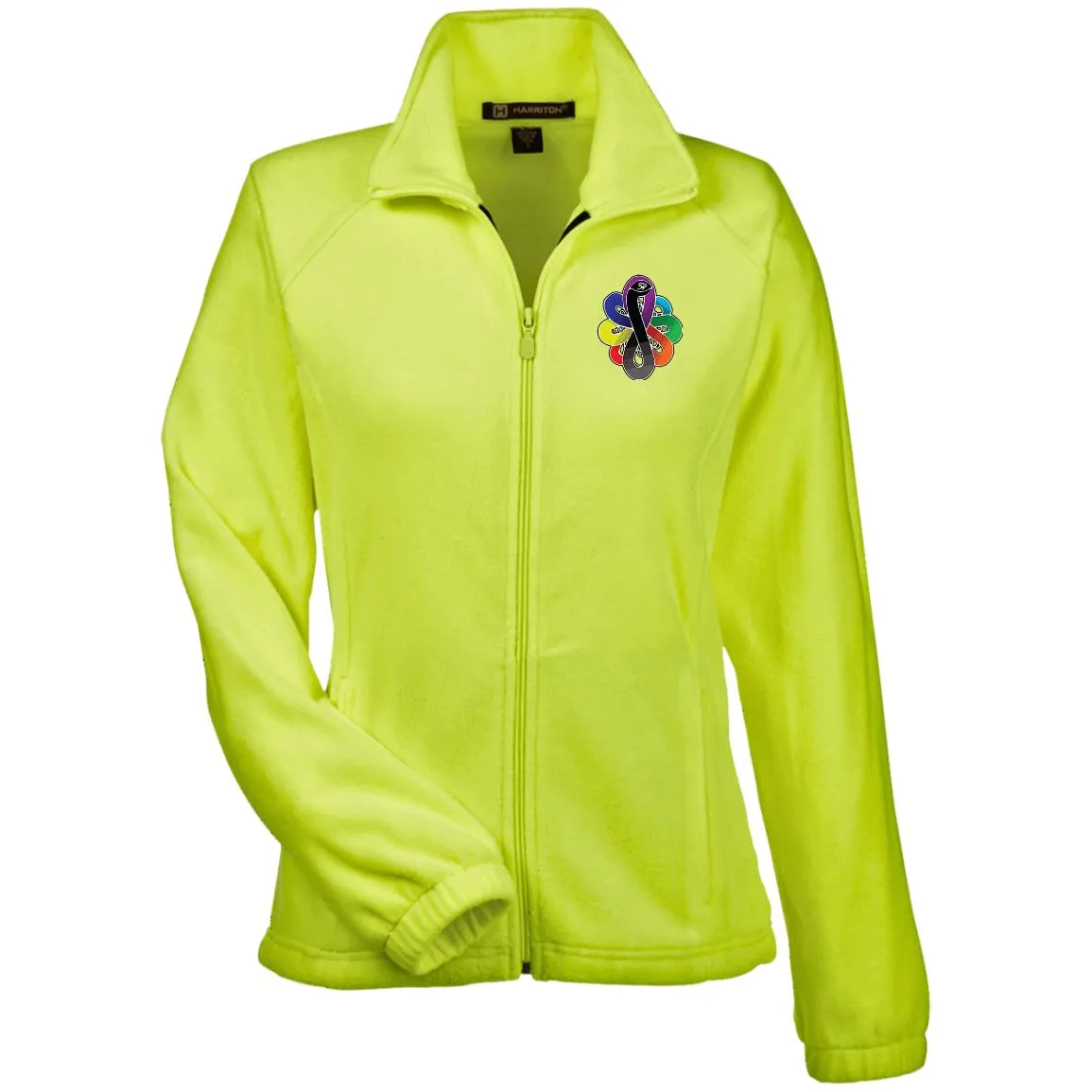 Infinity Snake of B-Mwelo(chakra) Women's Fleece Jacket