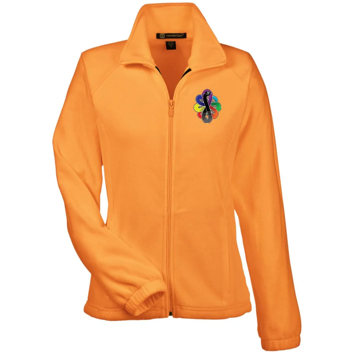 Infinity Snake of B-Mwelo(chakra) Women's Fleece Jacket