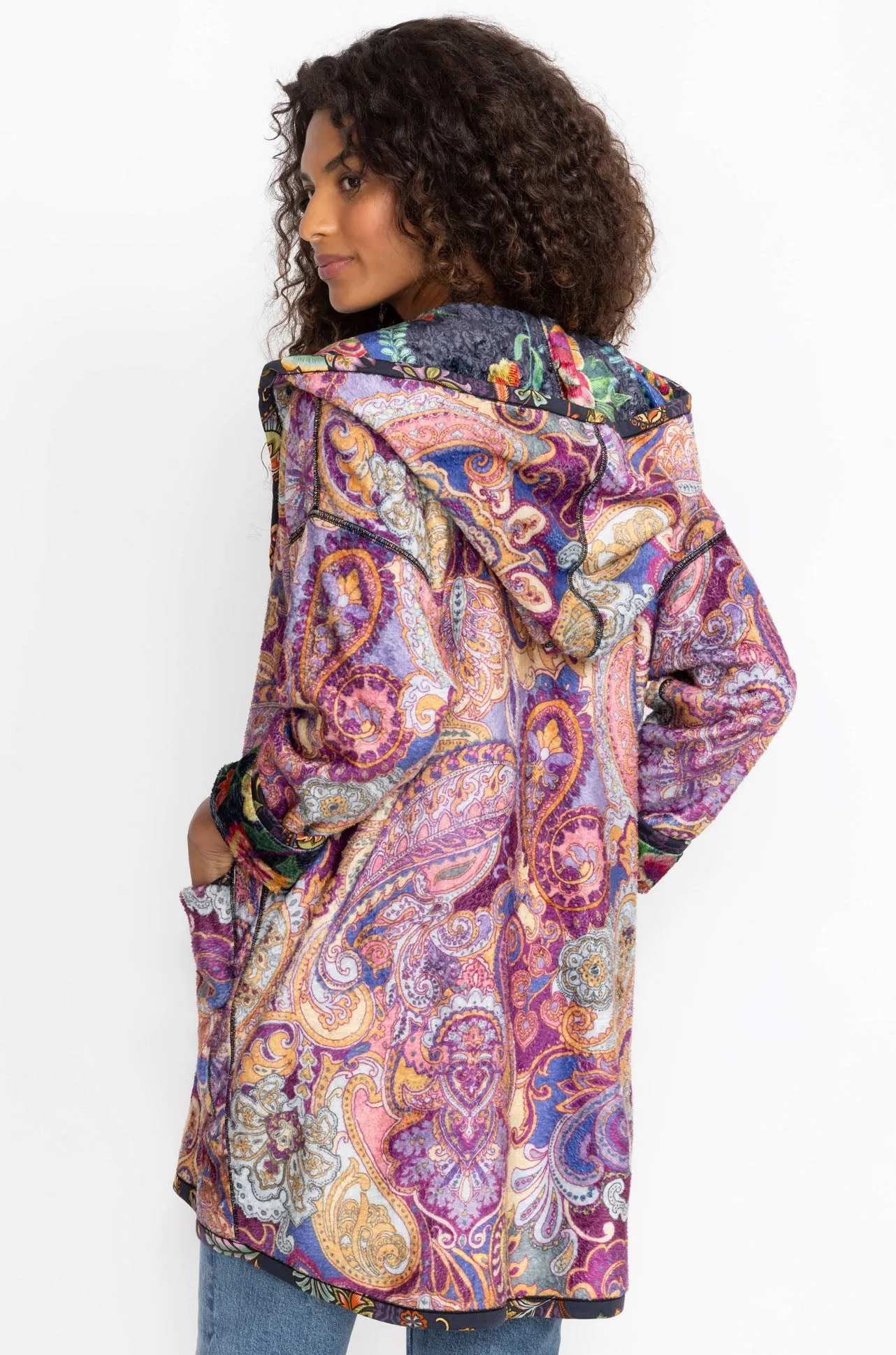 Johnny Was - Joan Pouch Pocket Sherpa Jacket