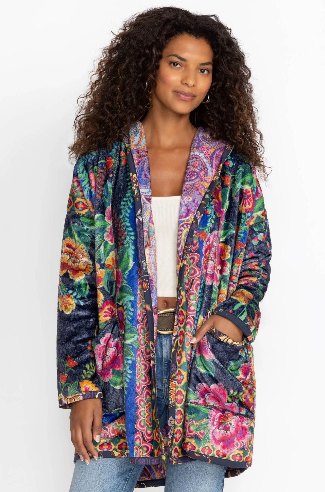 Johnny Was - Joan Pouch Pocket Sherpa Jacket