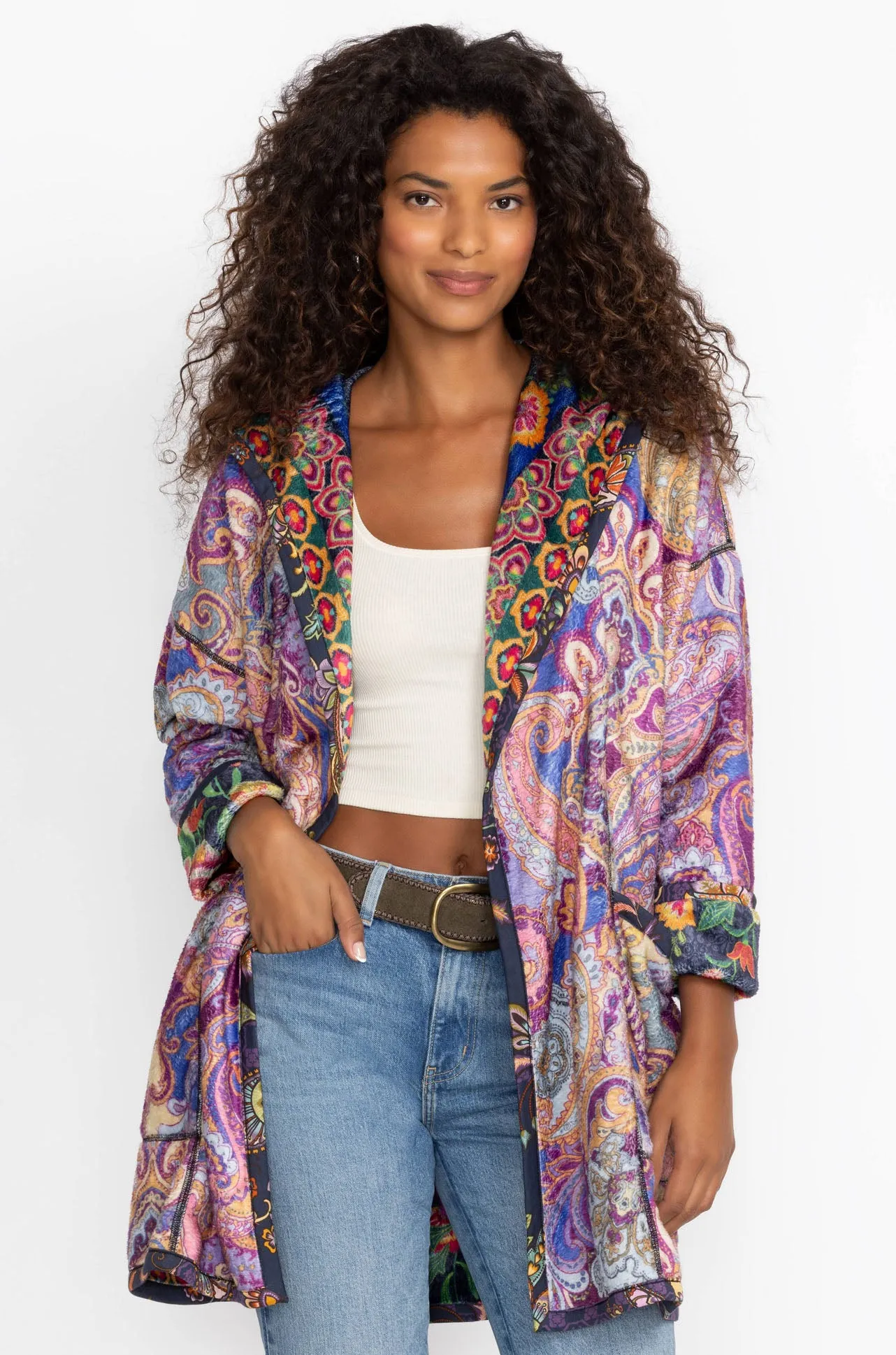 Johnny Was - Joan Pouch Pocket Sherpa Jacket