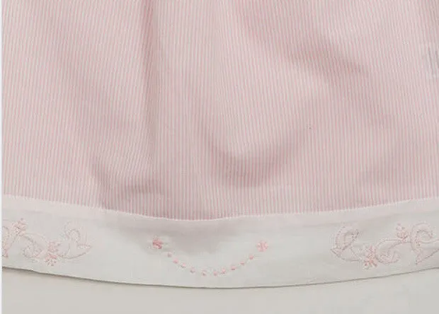 Kristaben baby Pink Stripe Dress