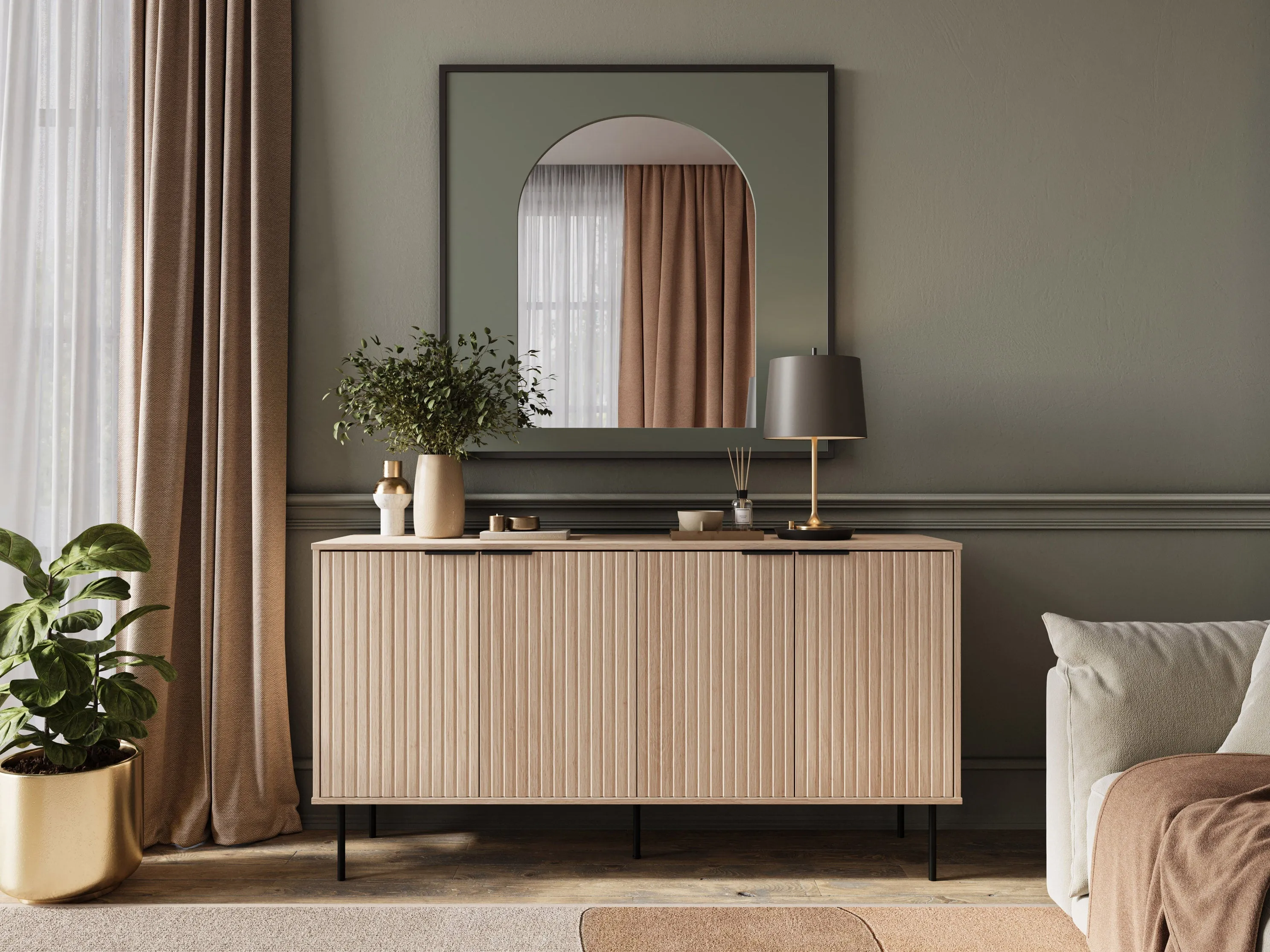 Light Wood Sideboard