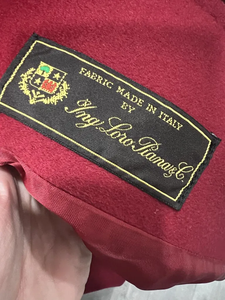 Loro Piana Wool Coat for St John Coat Retail $3495