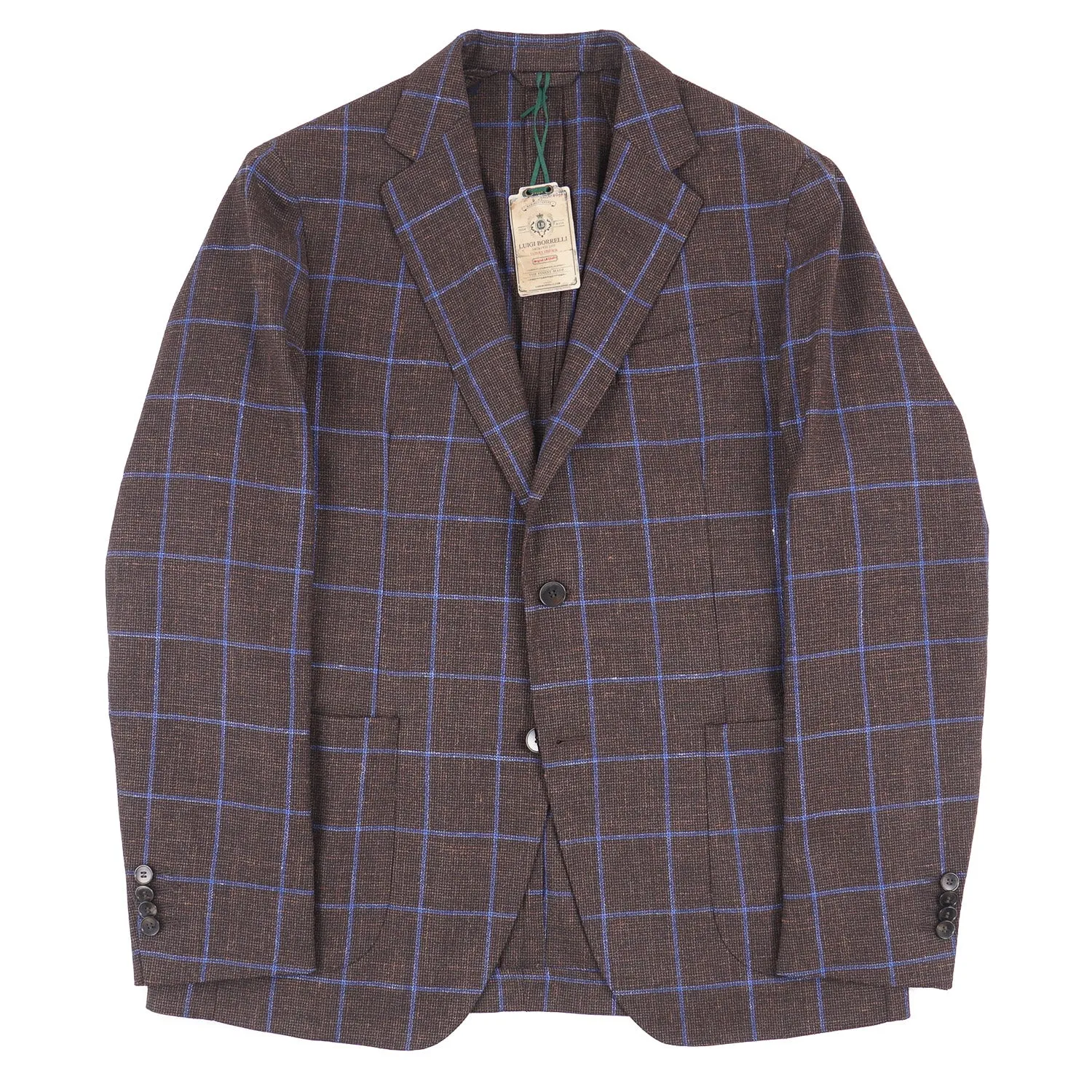 Luigi Borrelli Wool Silk and Linen Sport Coat