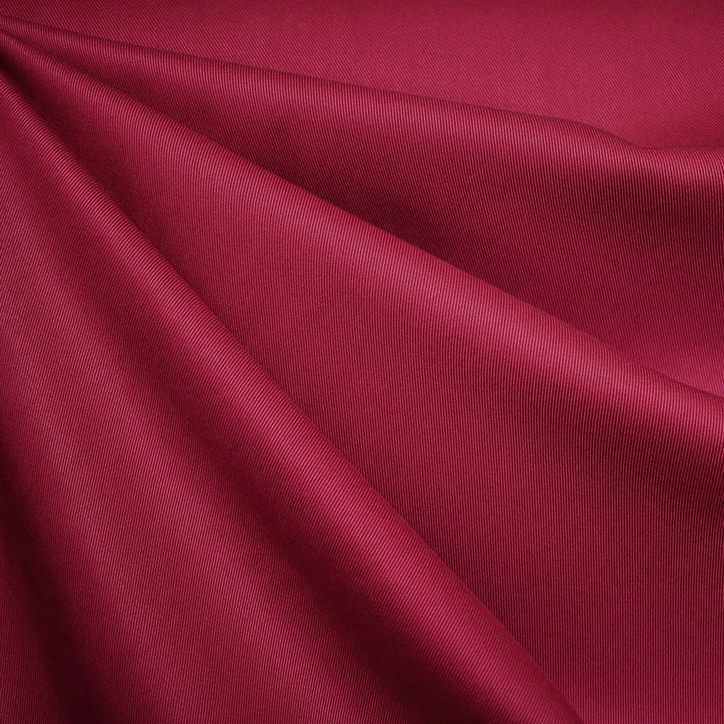 Lyocell Twill Bottom Weight Solid Raspberry