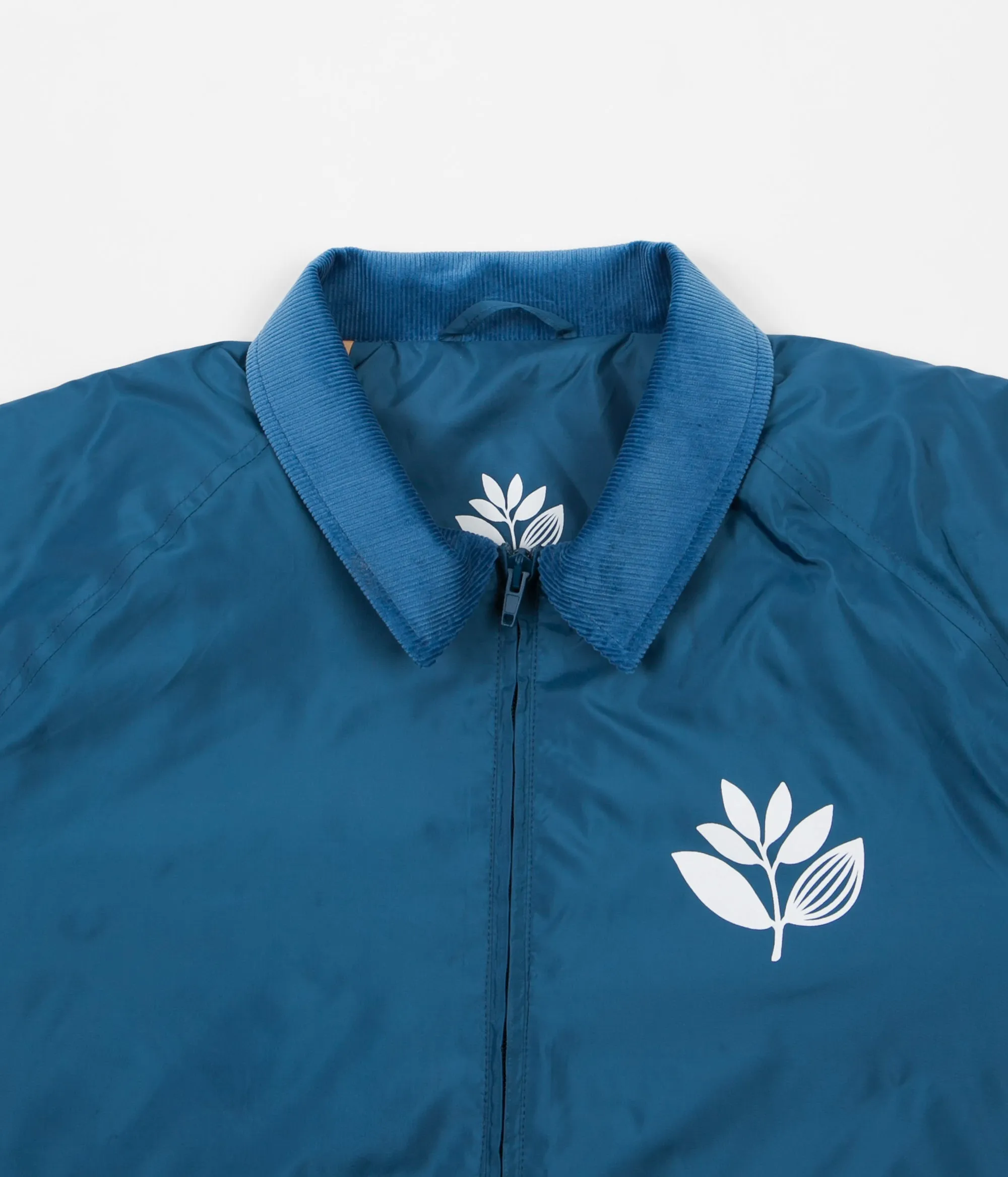 Magenta Nylon Windbreaker Jacket - Royal