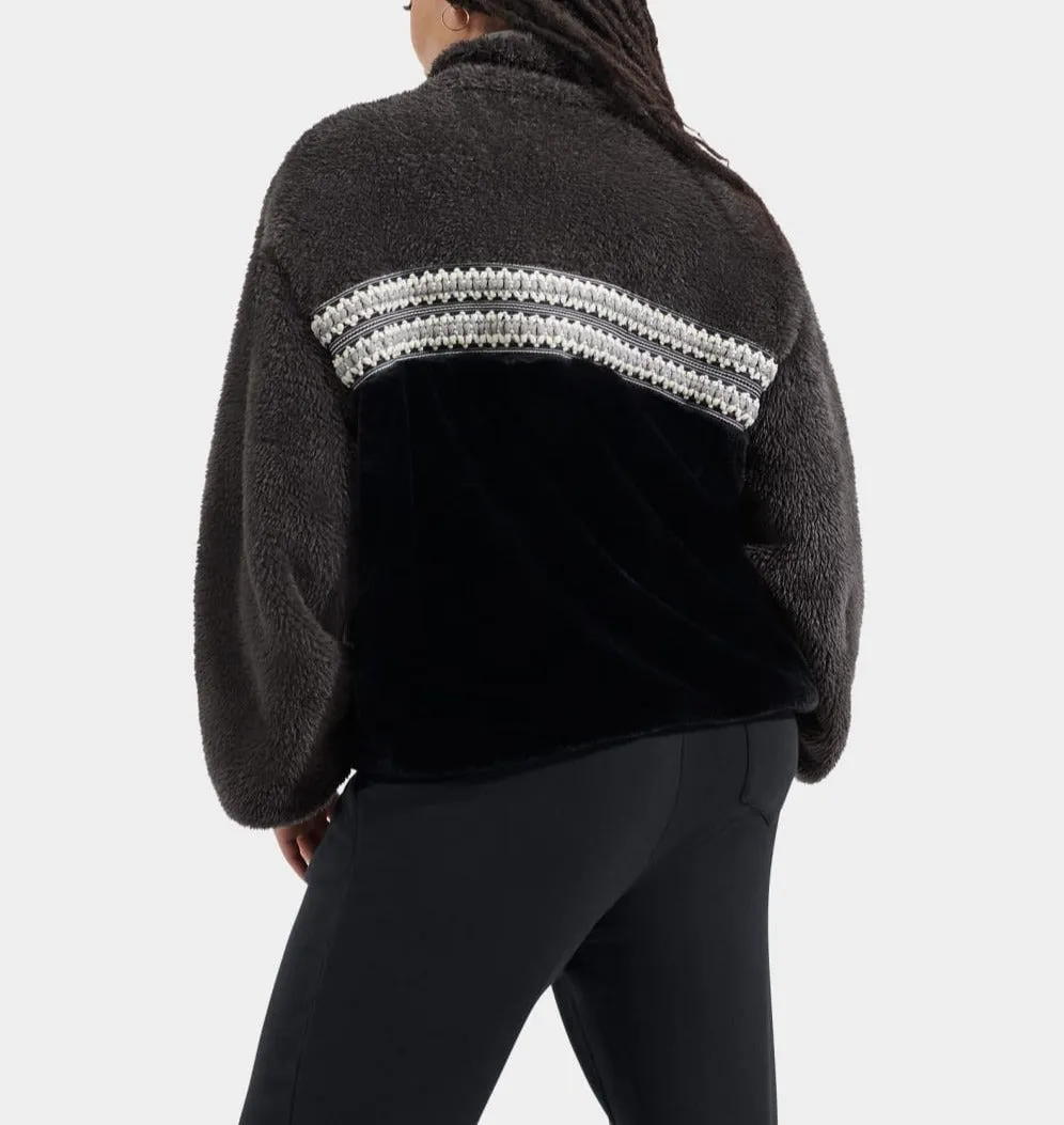 Marlene Sherpa Jacket Heritage Braid