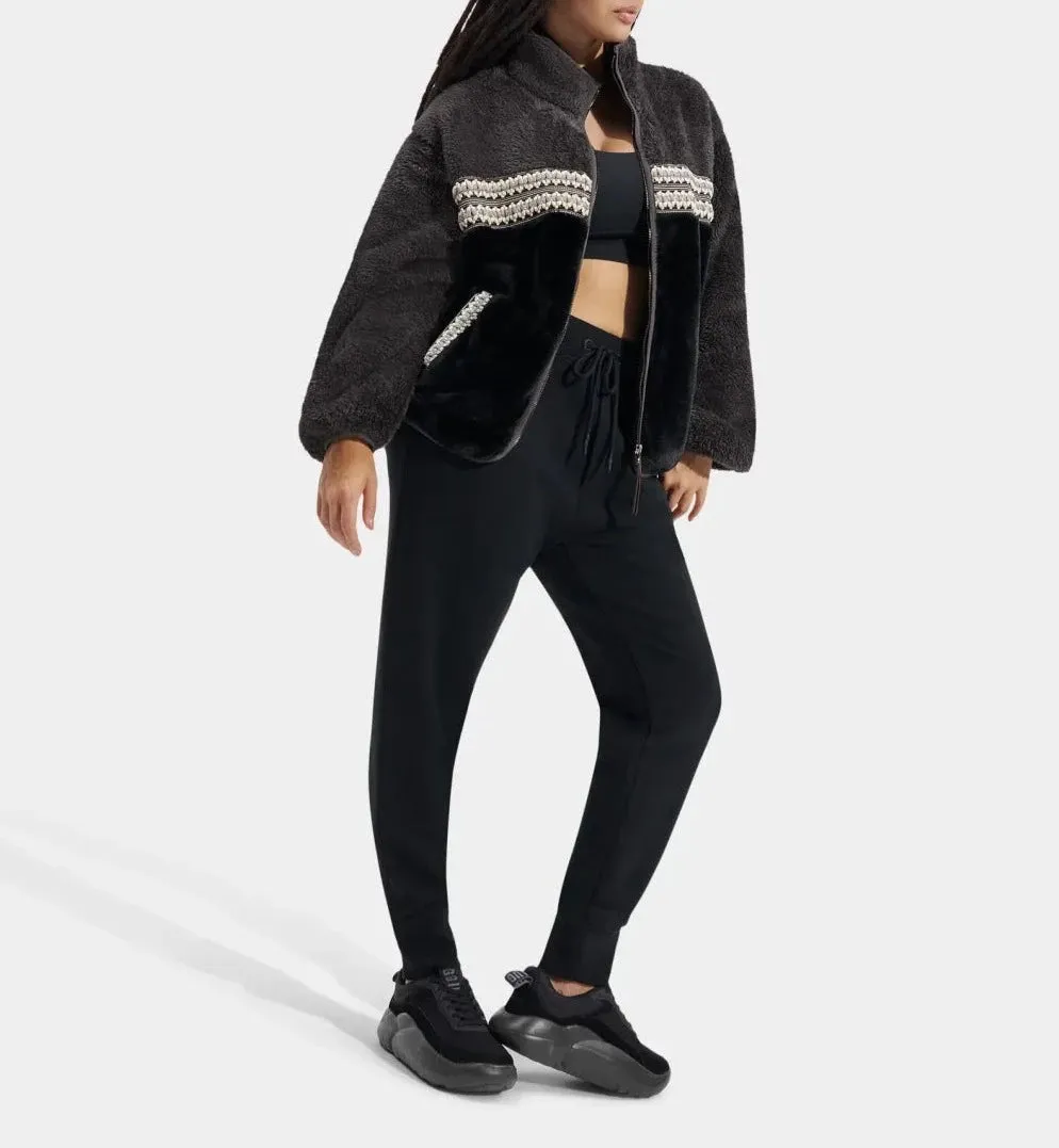 Marlene Sherpa Jacket Heritage Braid