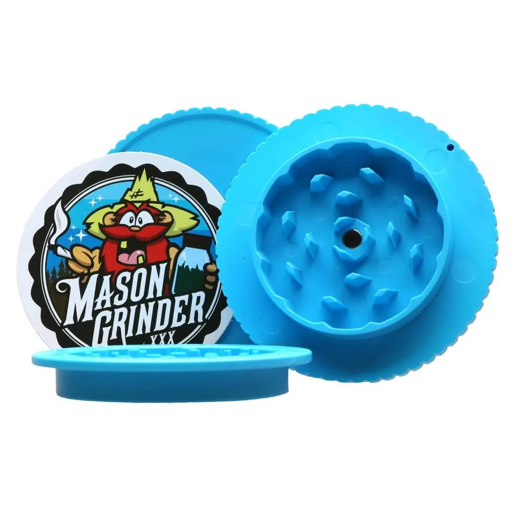 Mason Grinder Jar Top Herb Grinder