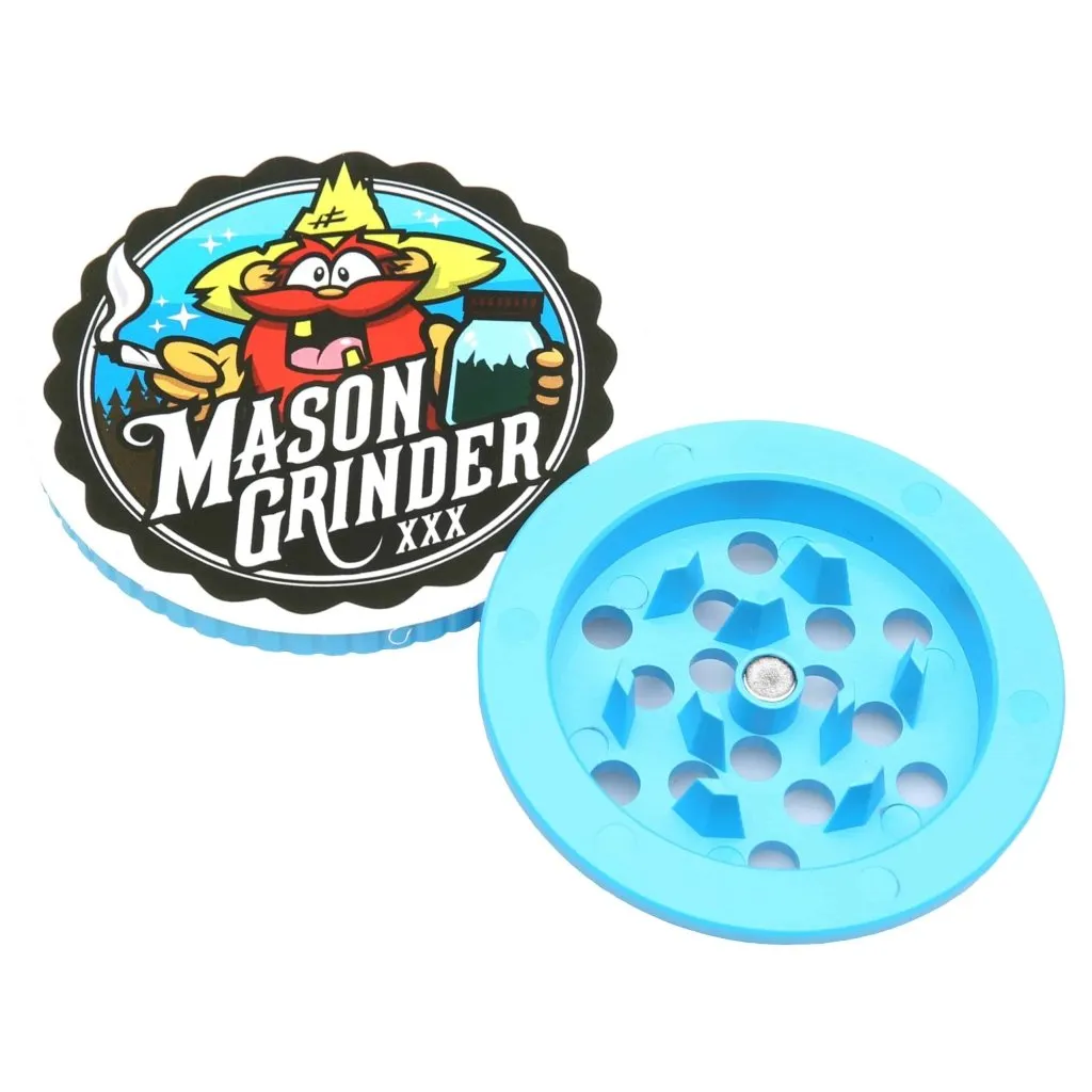 Mason Grinder Jar Top Herb Grinder