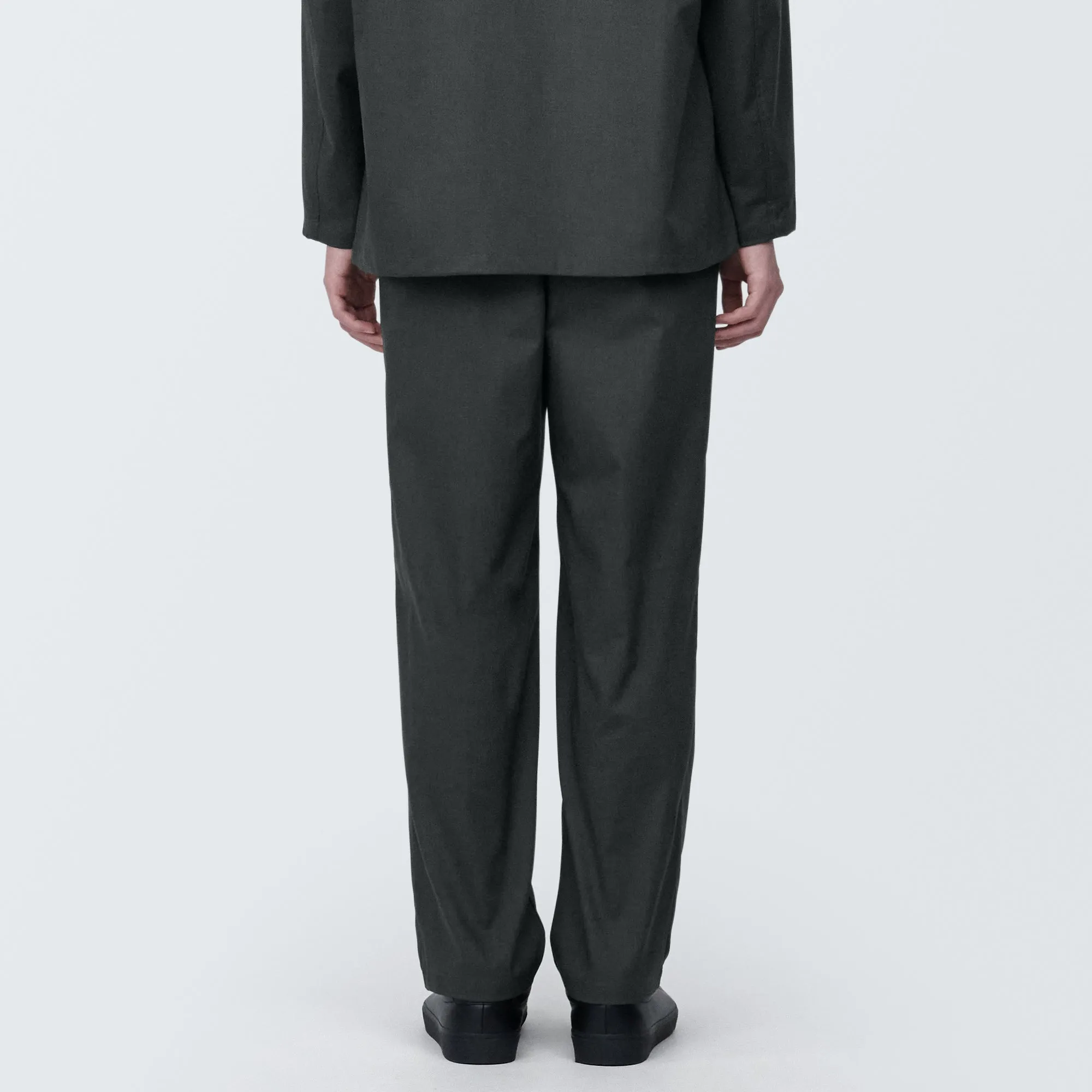 Men's Crease-Resistant Darted Wide Easy Pants