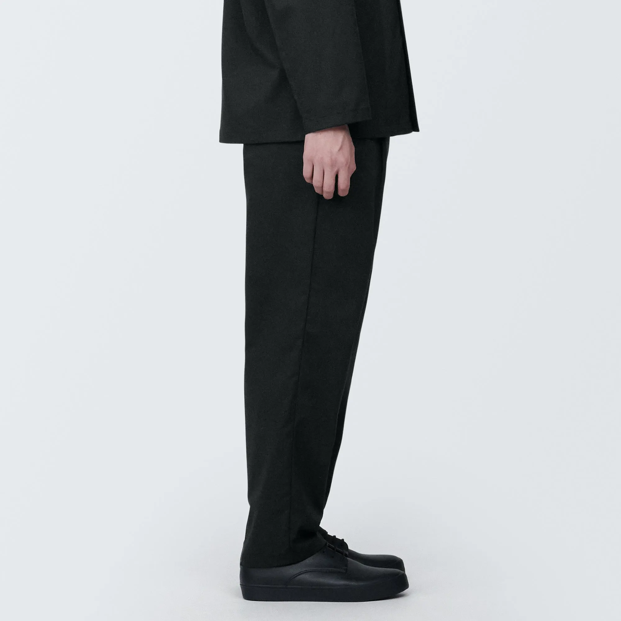 Men's Crease-Resistant Darted Wide Easy Pants