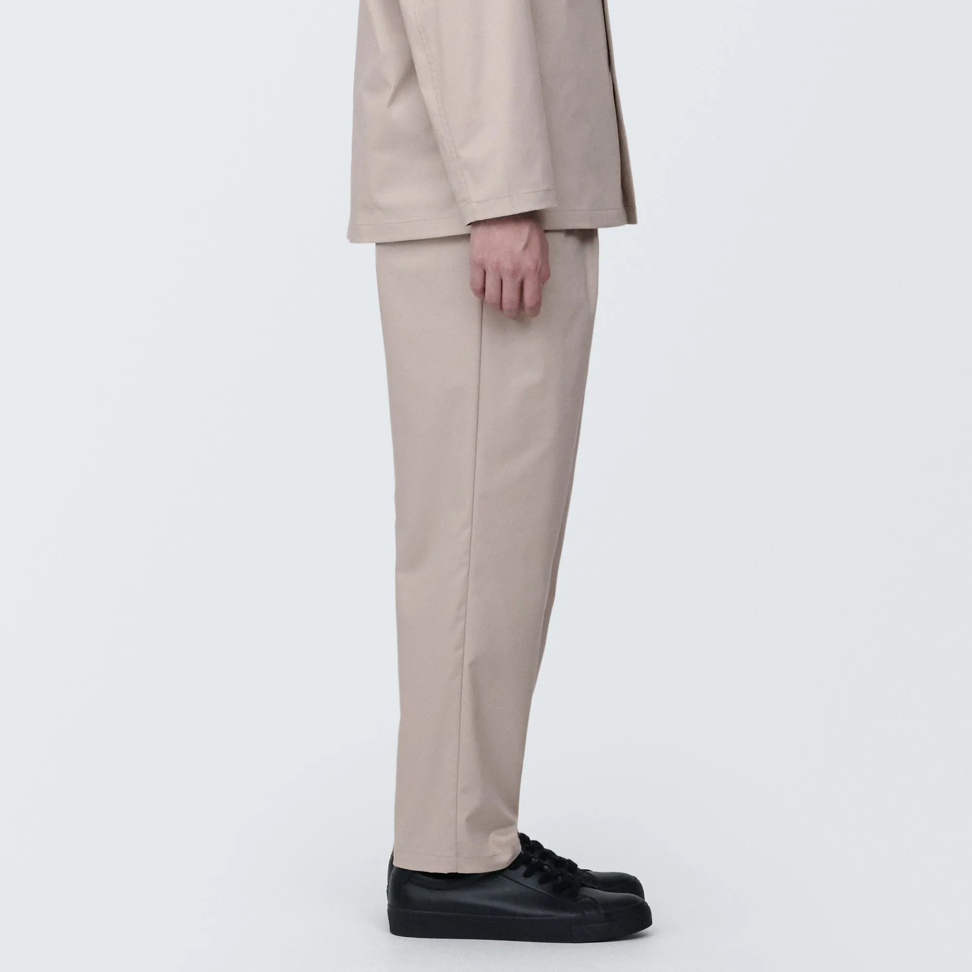 Men's Crease-Resistant Darted Wide Easy Pants