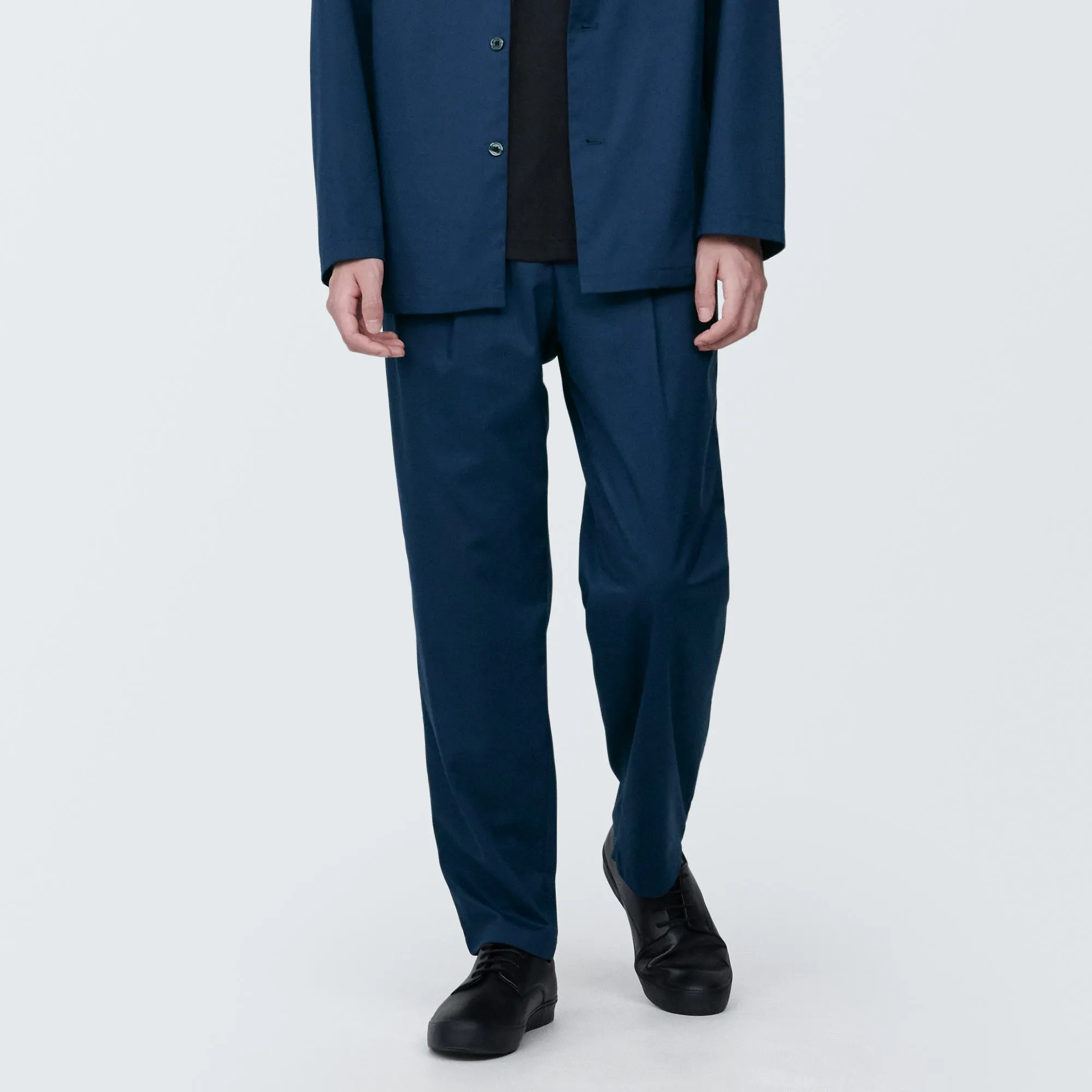 Men's Crease-Resistant Darted Wide Easy Pants