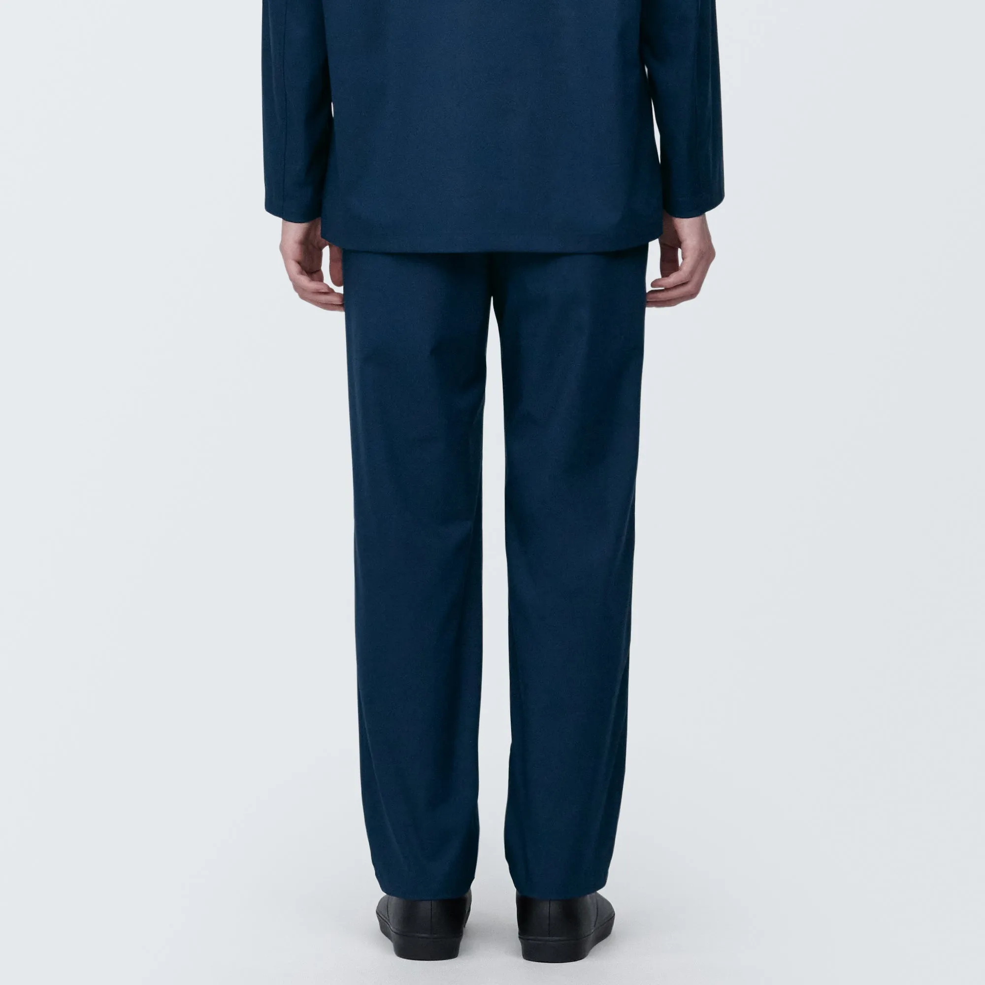 Men's Crease-Resistant Darted Wide Easy Pants