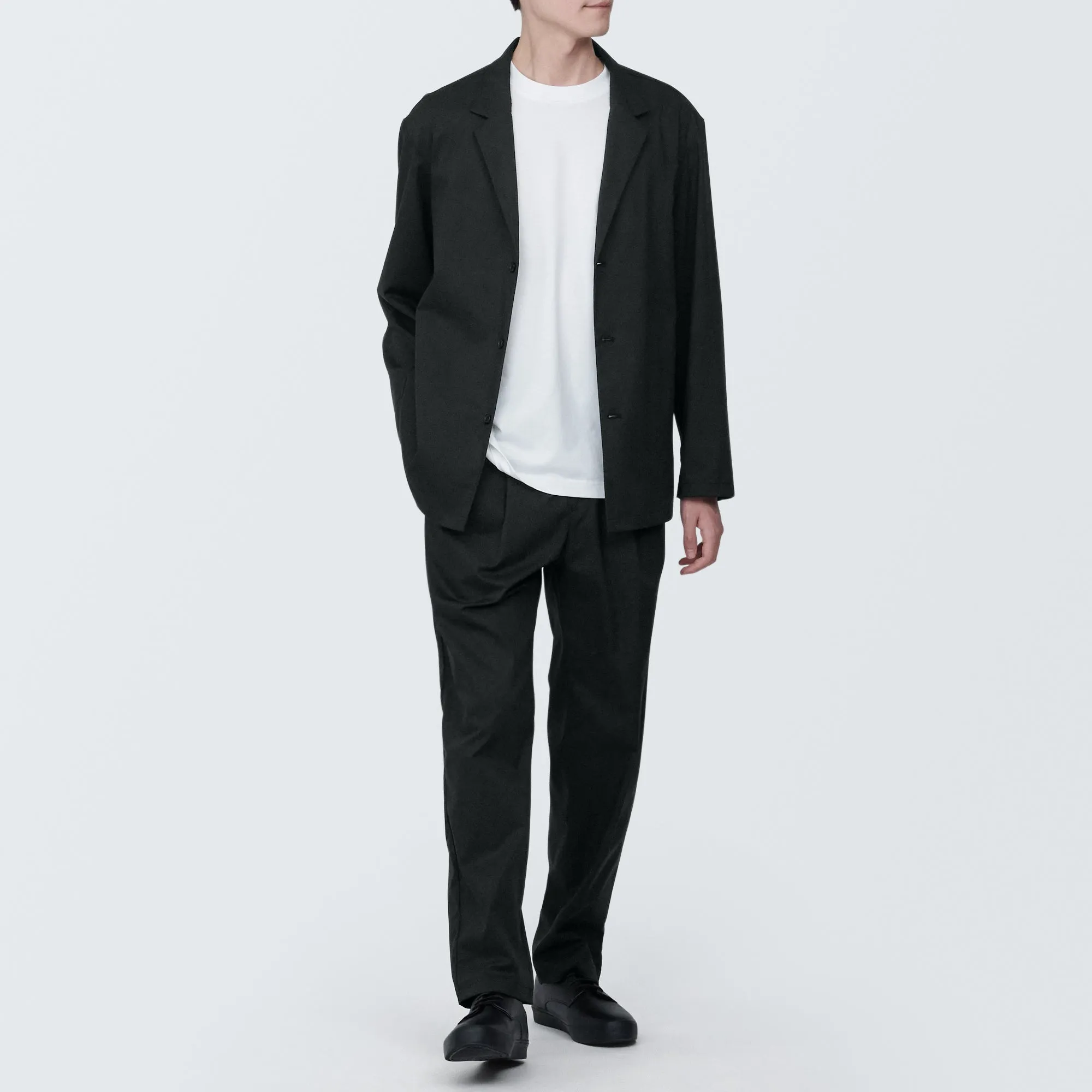 Men's Crease-Resistant Darted Wide Easy Pants