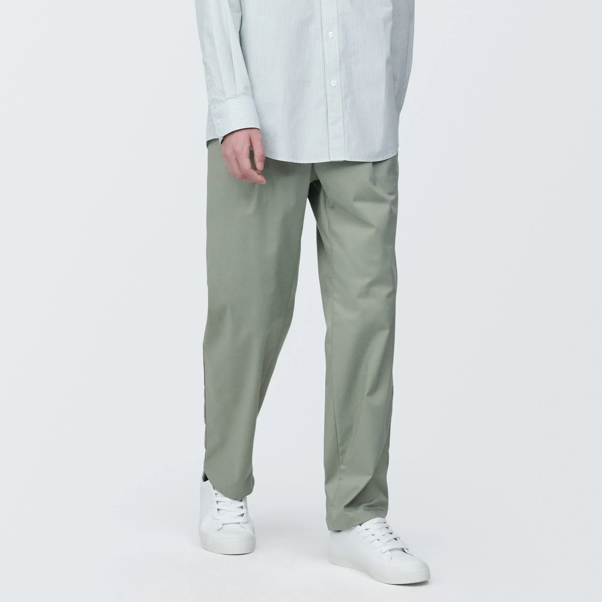 Men's Crease-Resistant Darted Wide Easy Pants