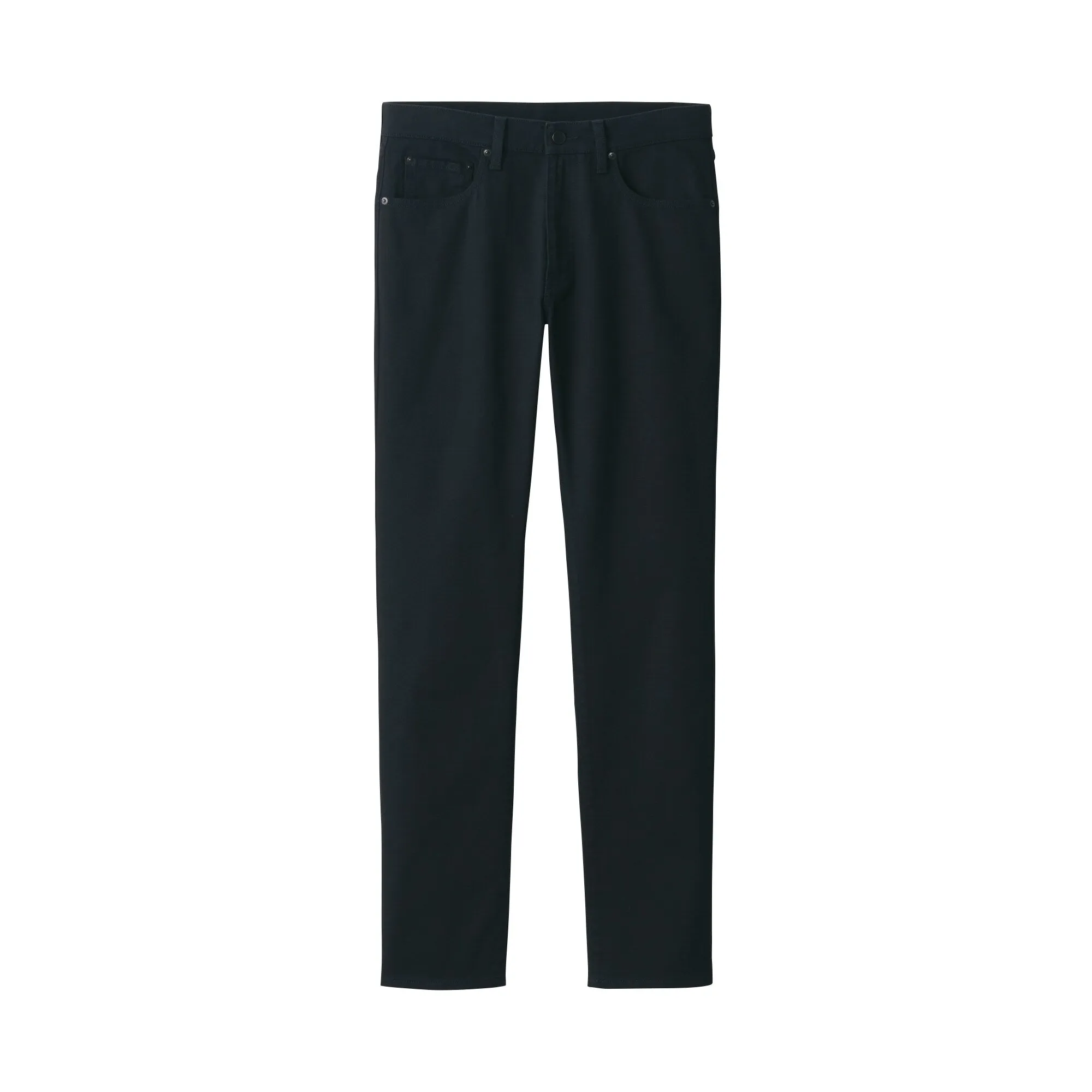 Men's Stretch Denim Slim Pants Black (L 32inch / 82cm)