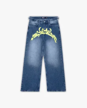 MIRAGE DENIM DARK BLUE / YELLOW