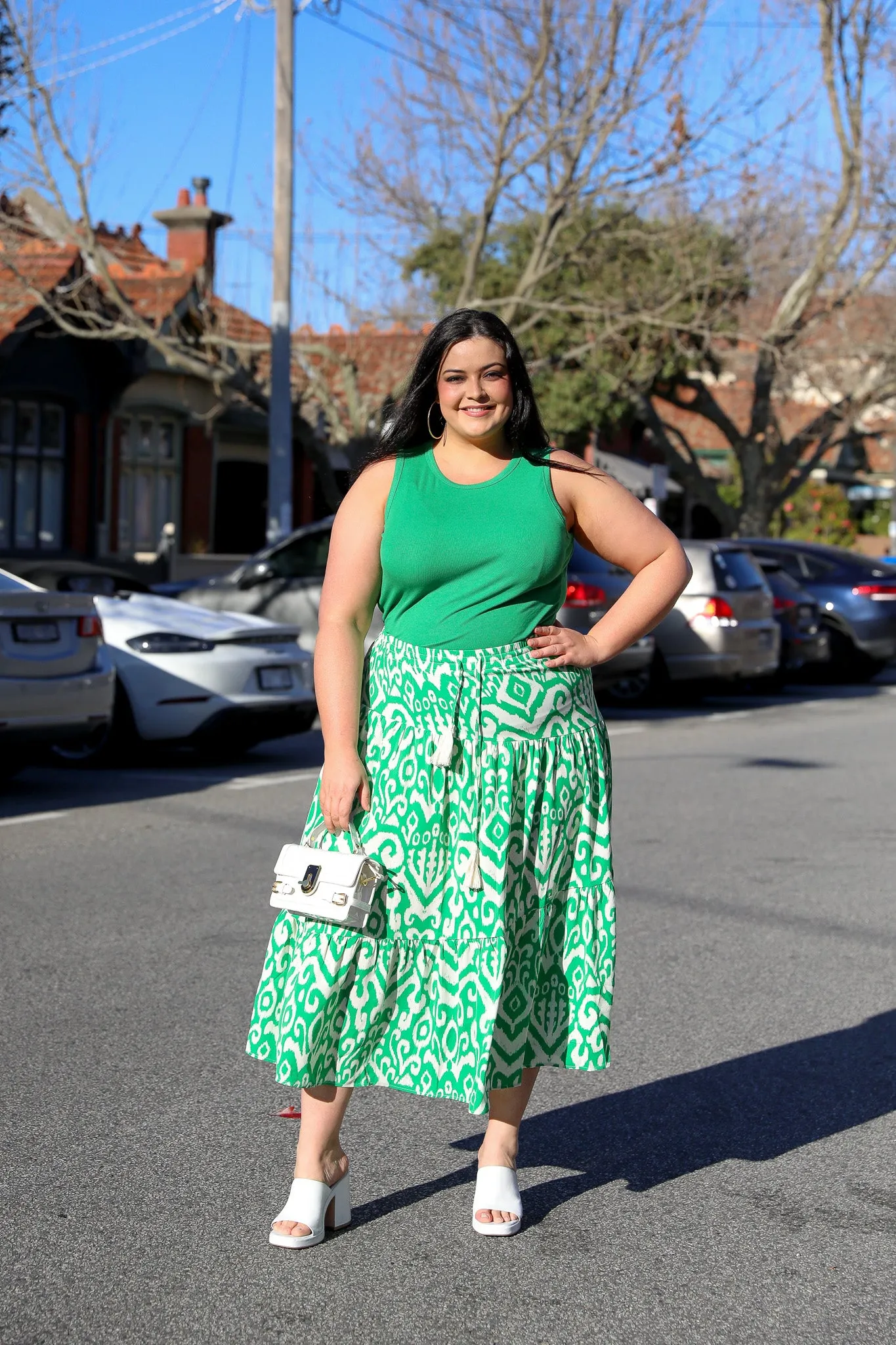 Monica Skirt - Green