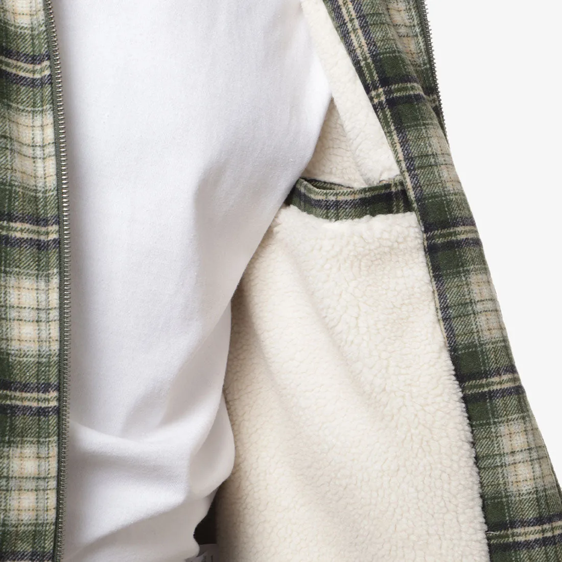 Museum of Peace and Quiet MOPQ Zip-Up Sherpa Jacket