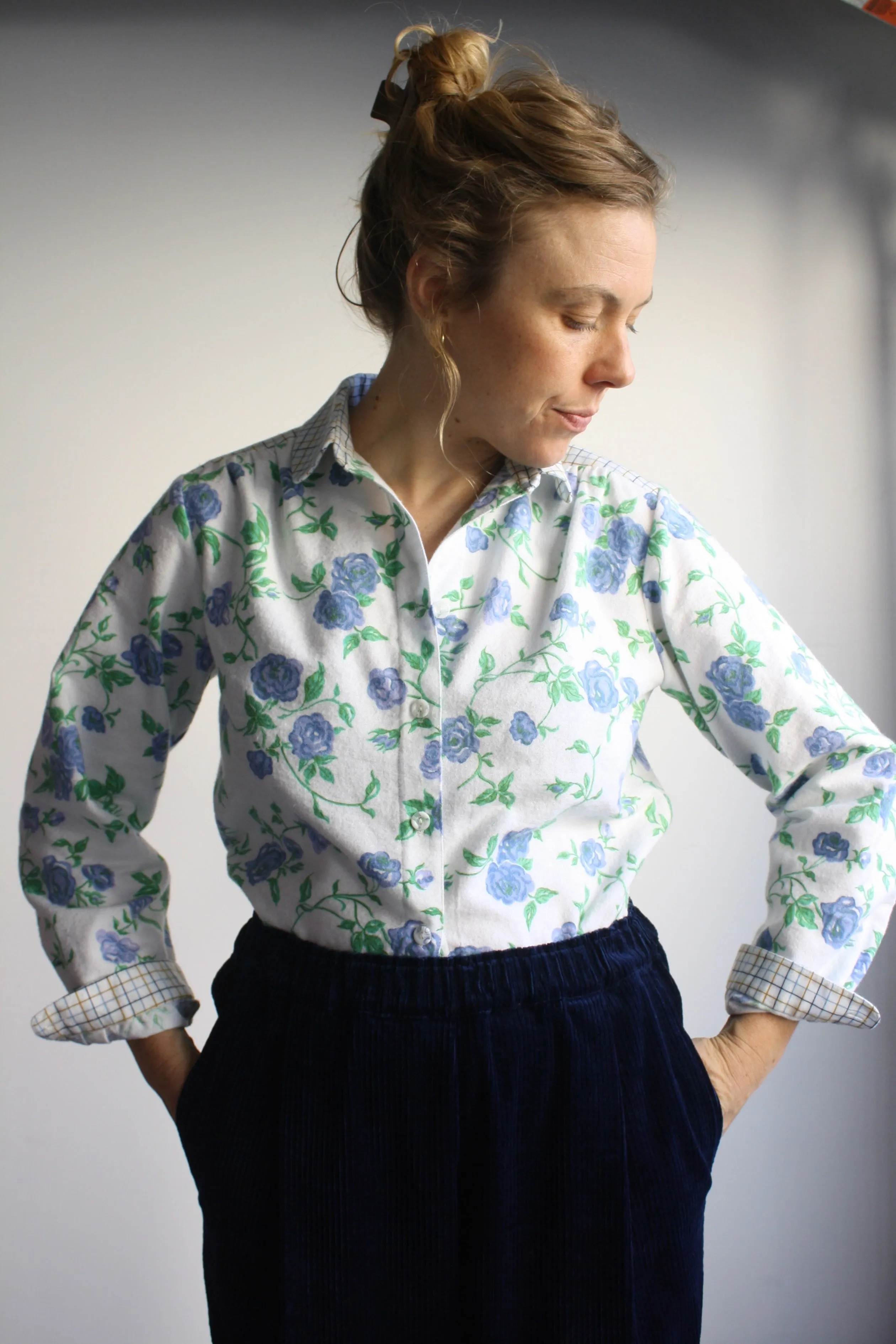 Nina Flannel - Butter Rose