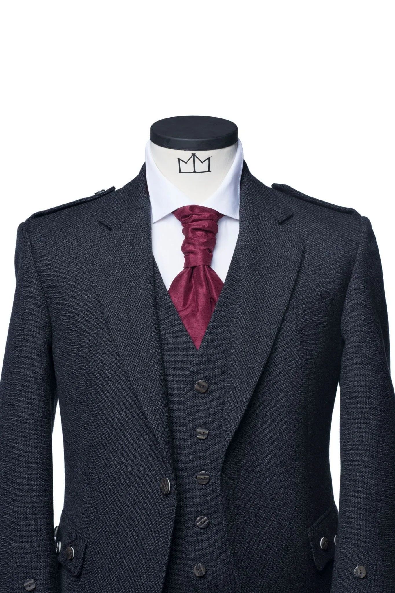 Oban Grey Tweed Kilt Outfit